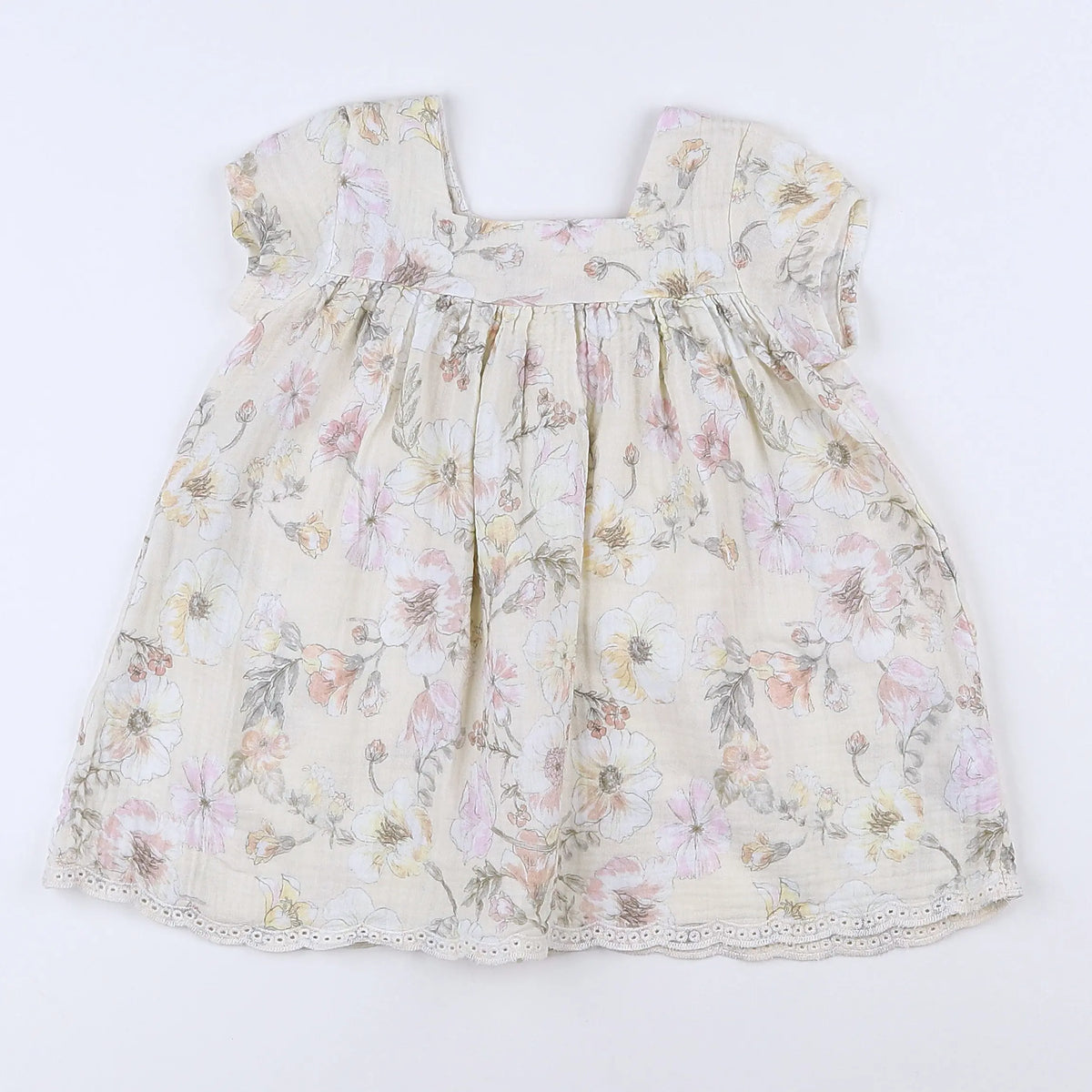 Vertbaudet - robe jaune - 18 mois