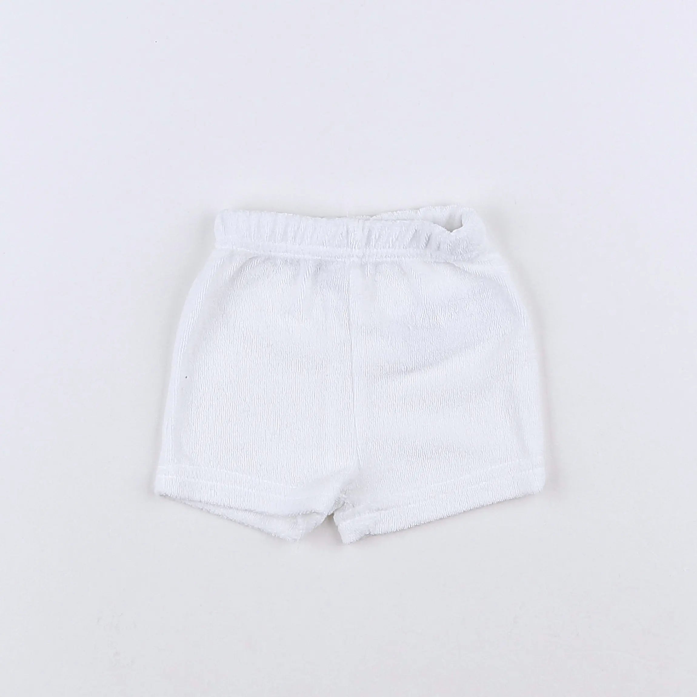 Vertbaudet - short blanc - 3 mois