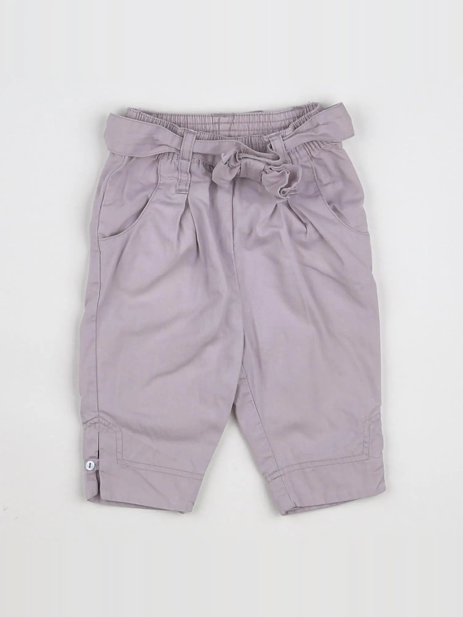Cyrillus - pantalon violet - 6 mois