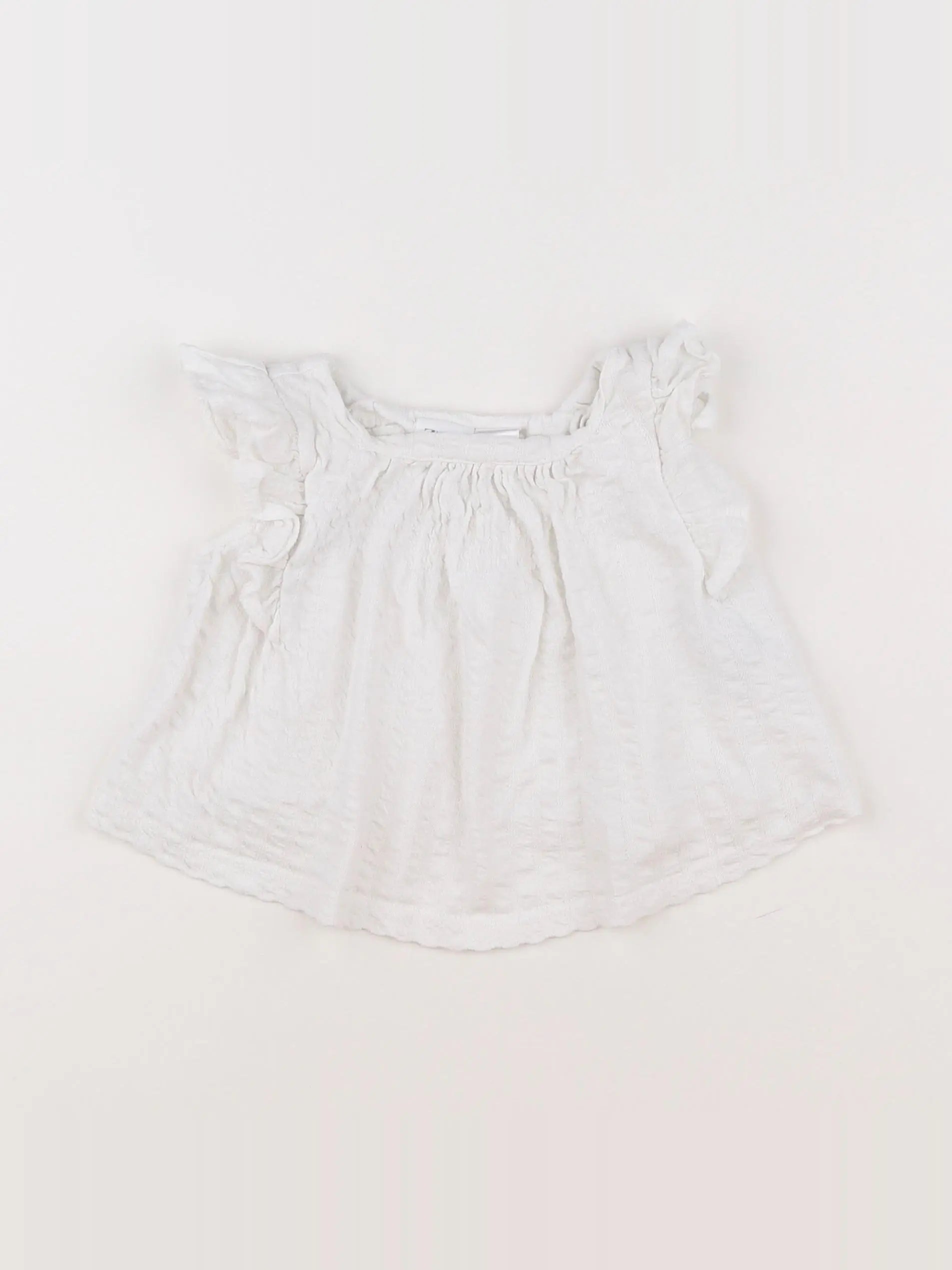 Zara - tee-shirt blanc - 12/18 mois