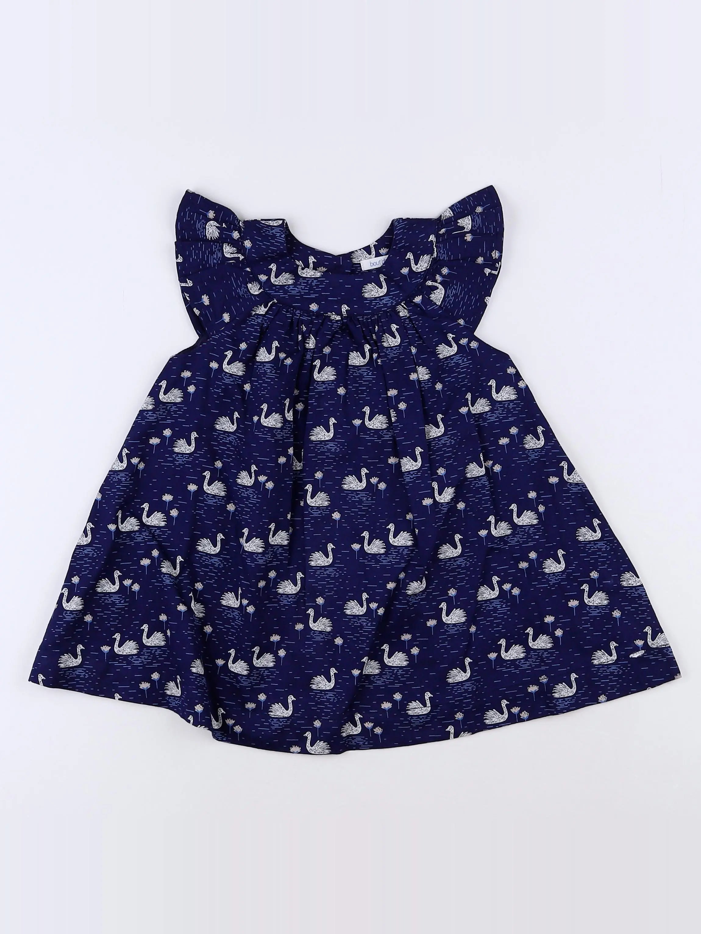 Boutchou - robe bleu - 9 mois