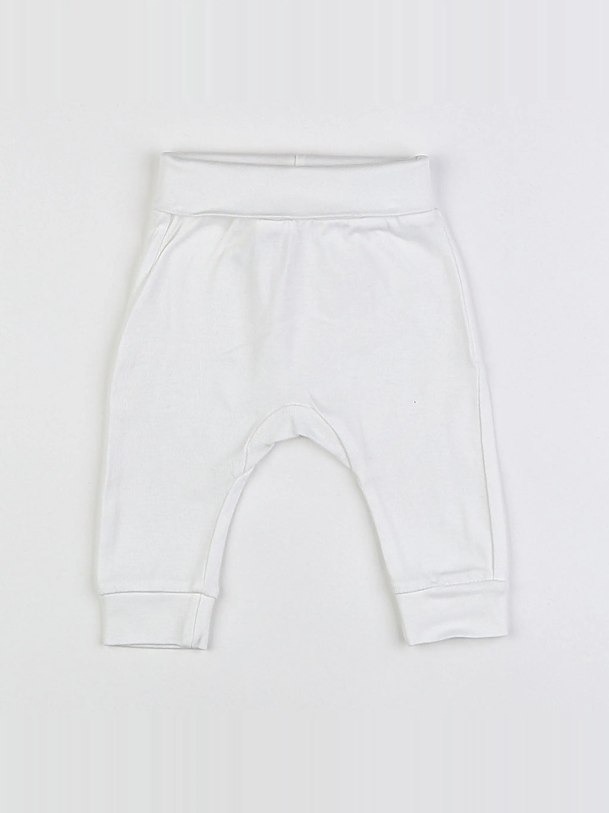 H&M - legging blanc - 3 mois