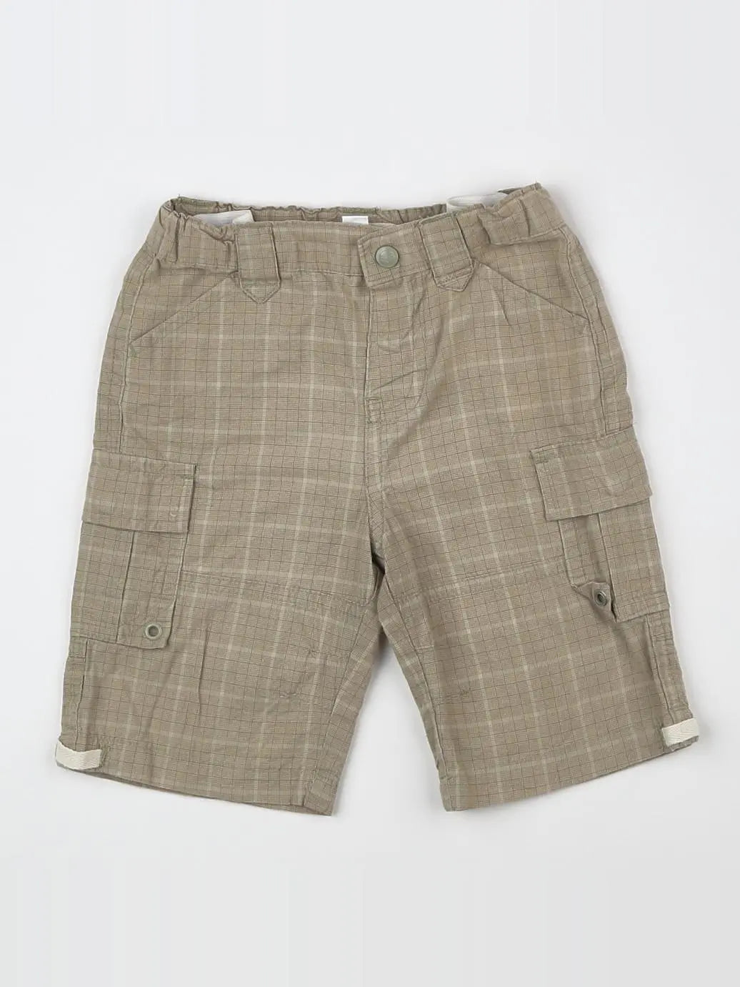 Vertbaudet - short beige - 18 mois