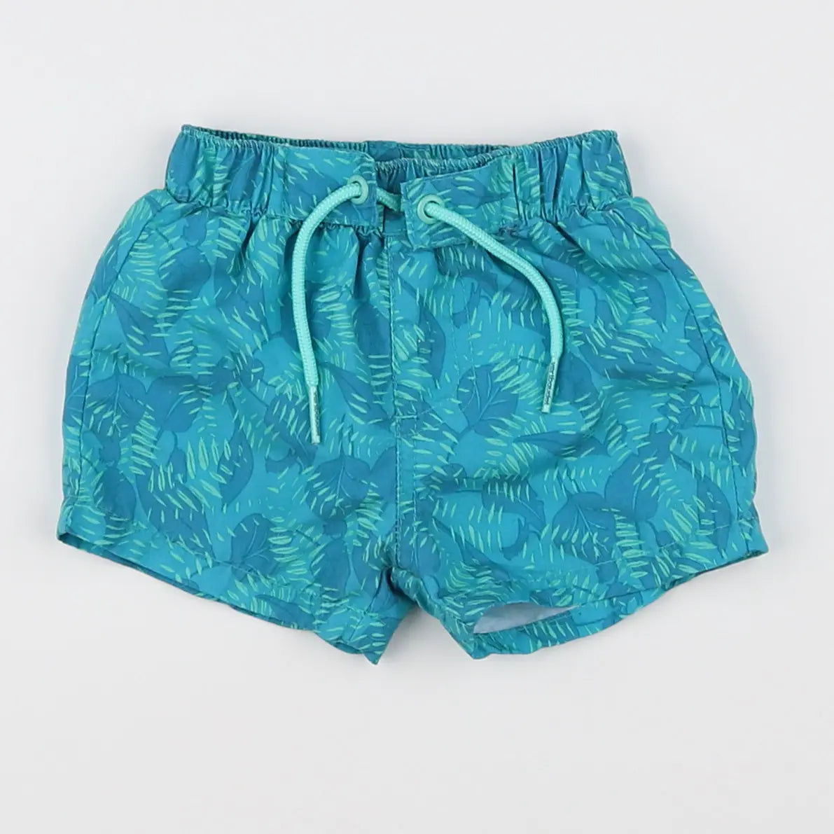 Vertbaudet - maillot de bain bleu - 3 mois