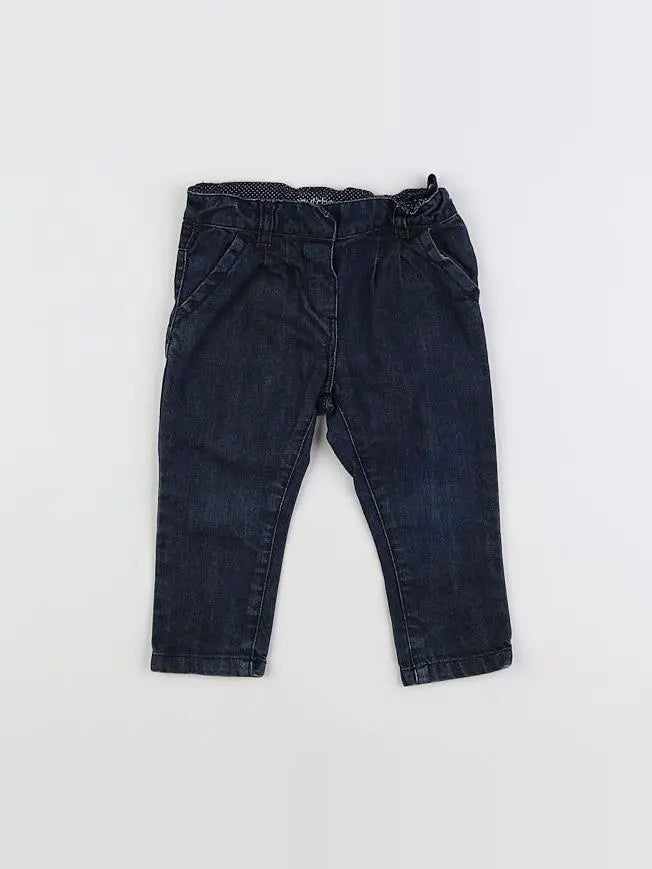Boutchou - jean bleu - 12 mois