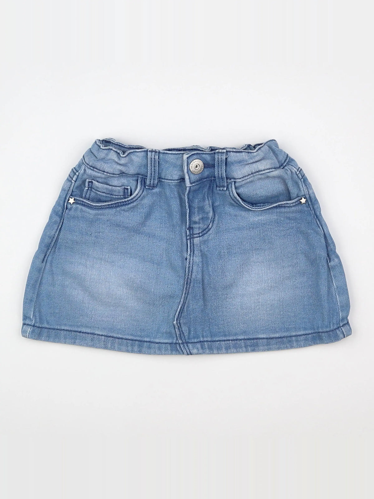 Vertbaudet - jupe bleu - 4 ans