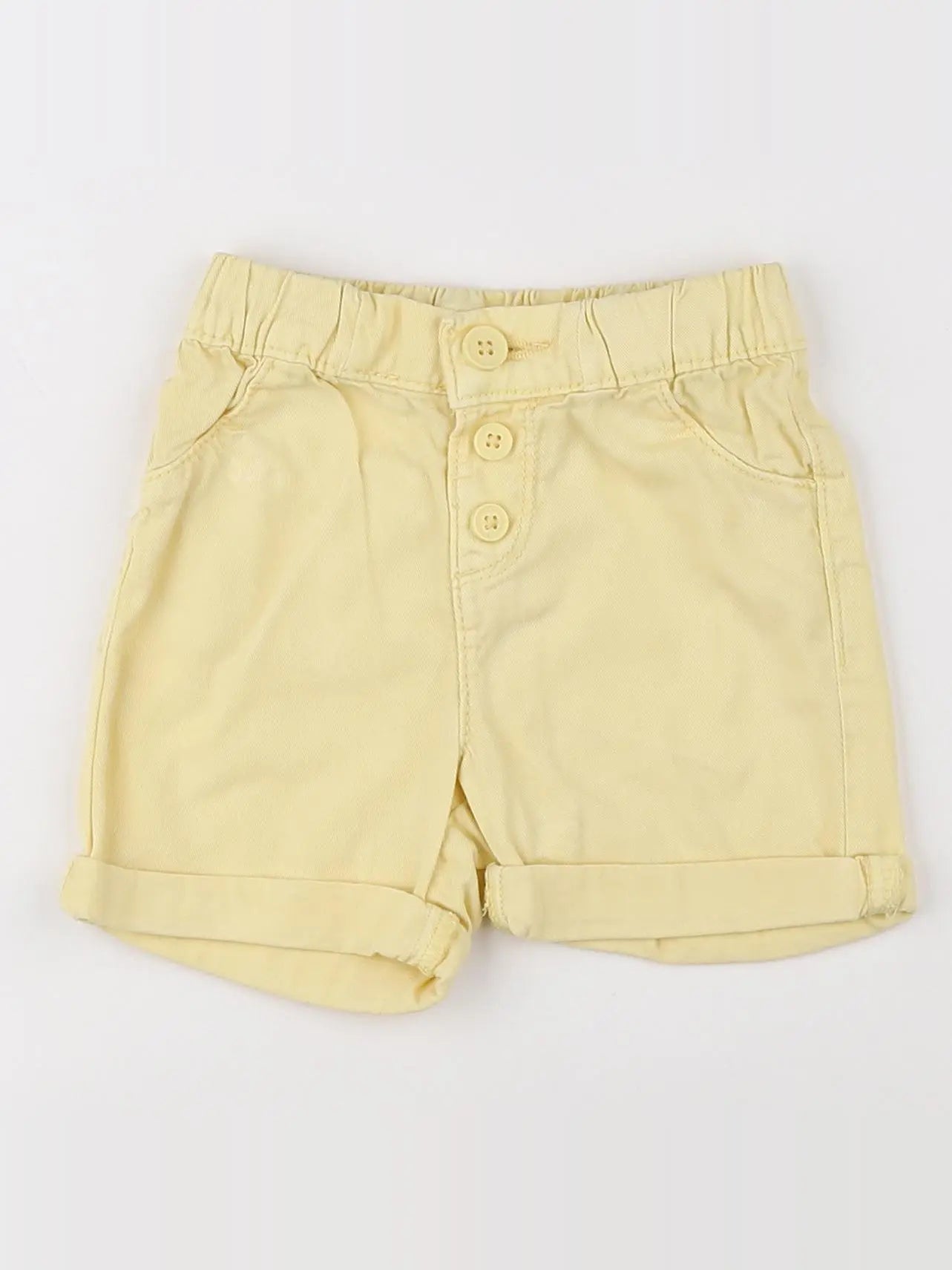 Tape à l'oeil - short jaune - 9 mois