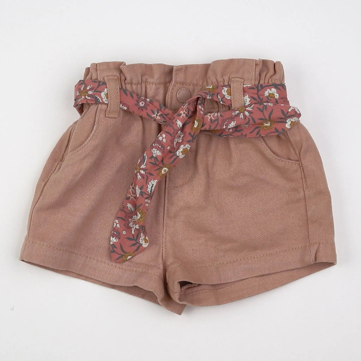 Vertbaudet - short rose - 12 mois