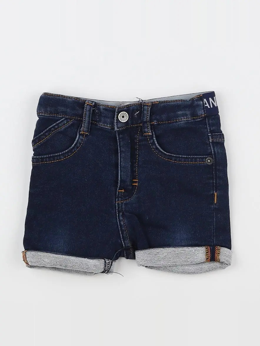 Timberland - short bleu - 12 mois