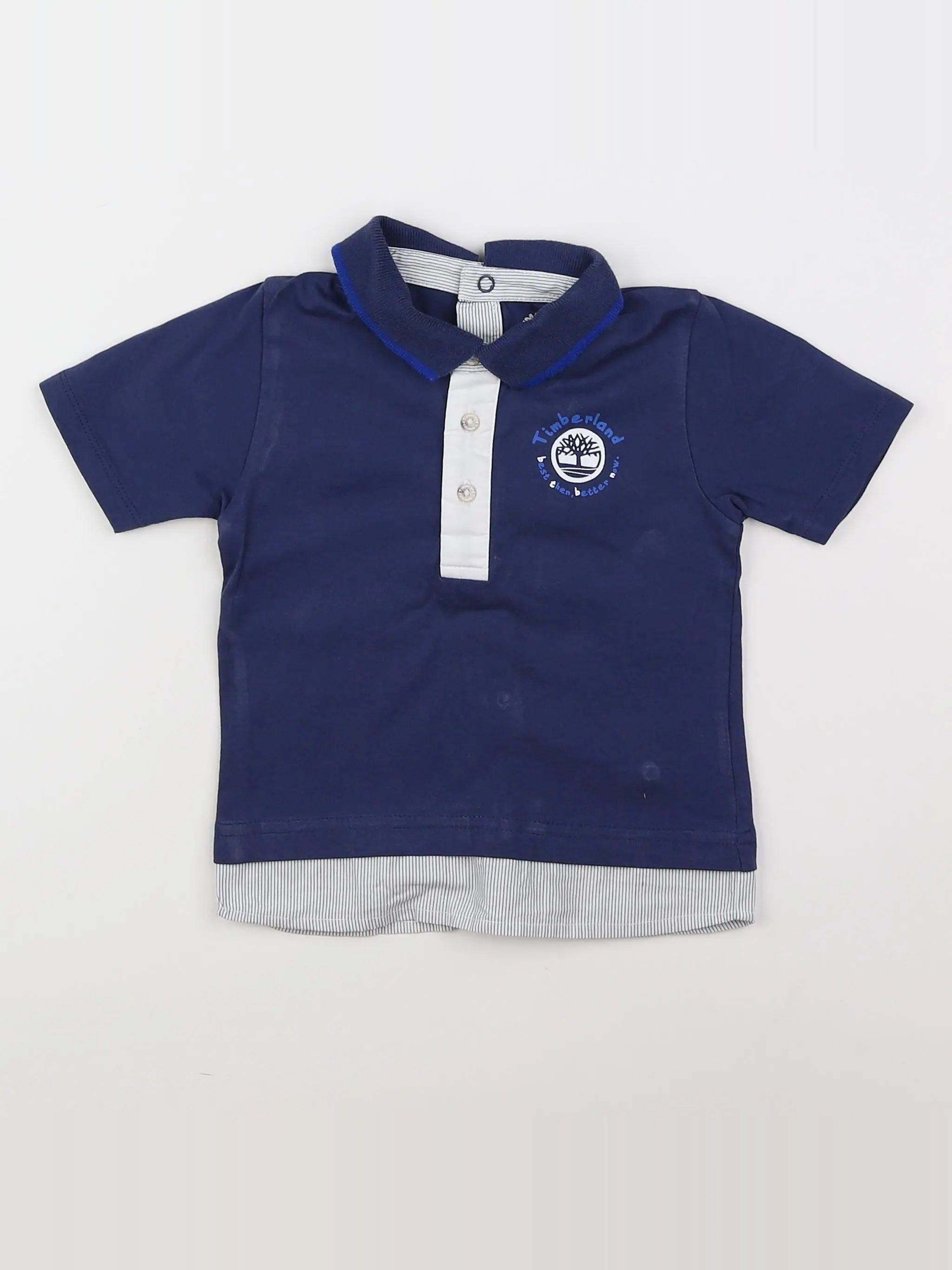Timberland - polo gris - 9 mois