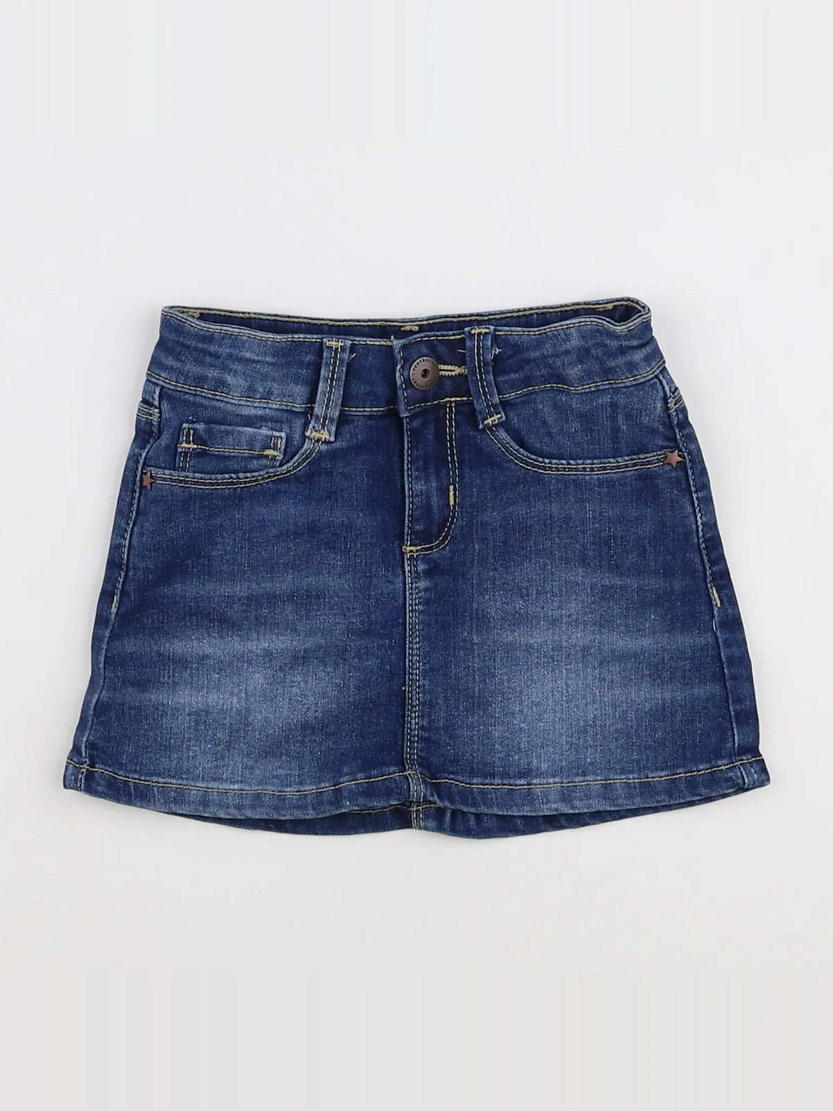 Vertbaudet - jupe bleu - 4 ans