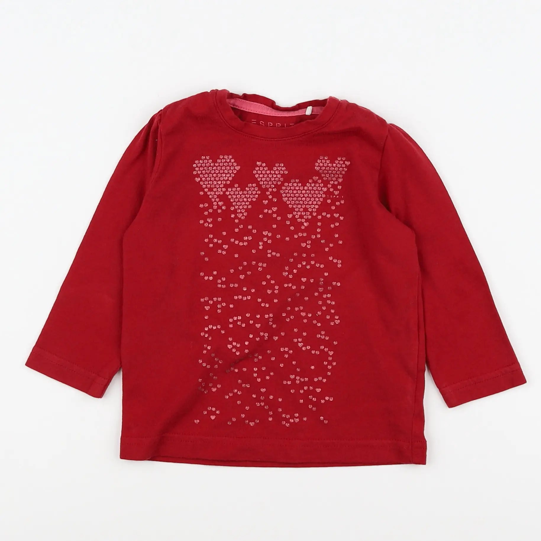 Esprit - tee-shirt rouge - 6 mois