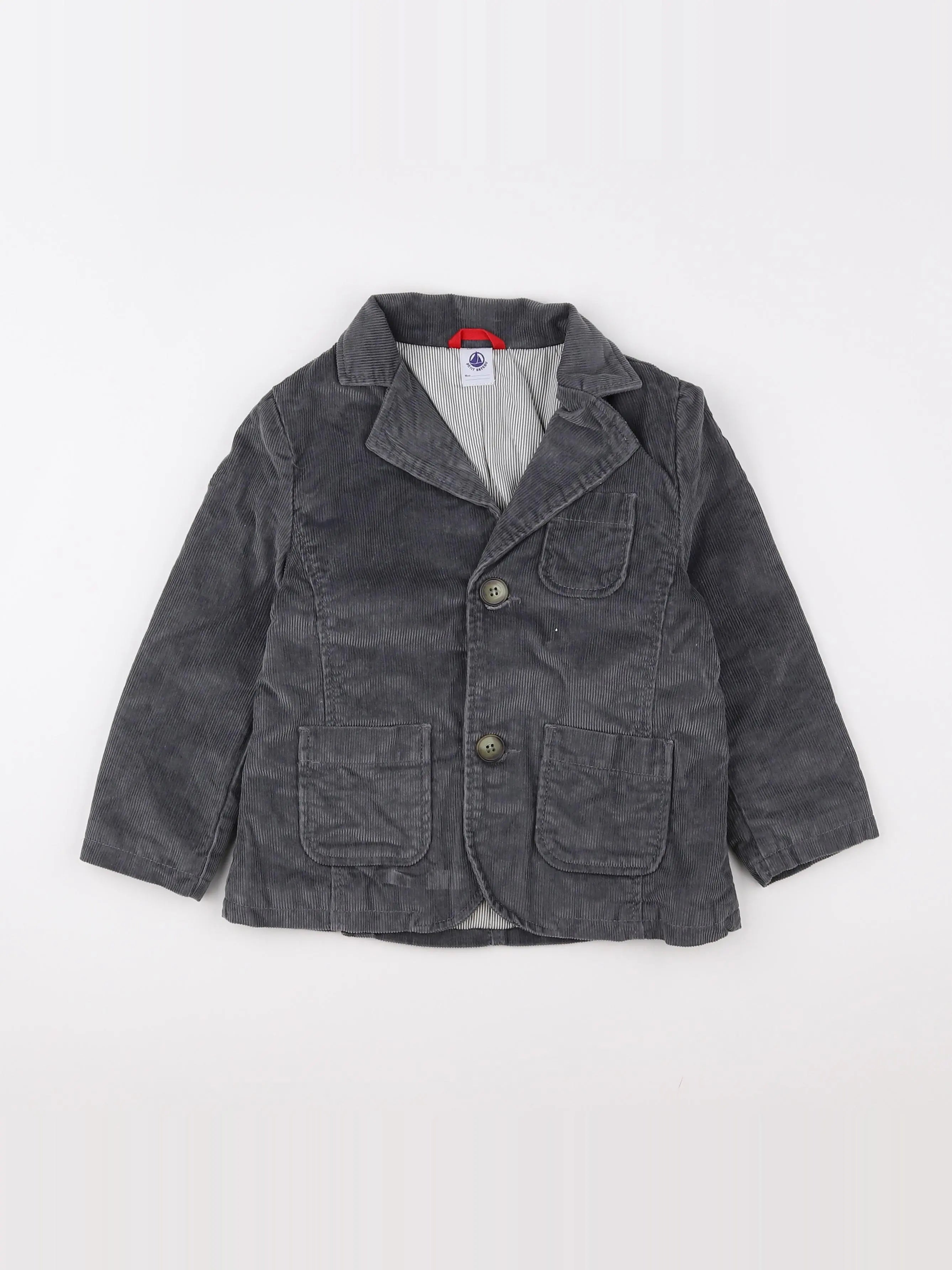 Petit Bateau - veste gris - 4 ans