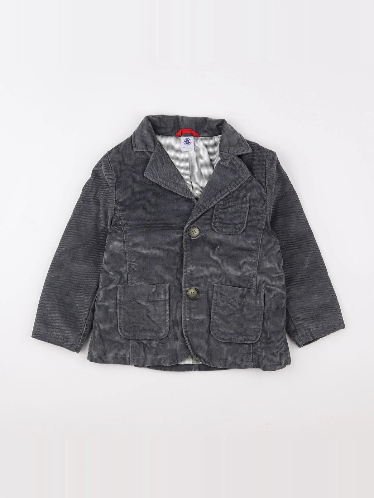 Petit Bateau - veste gris - 4 ans