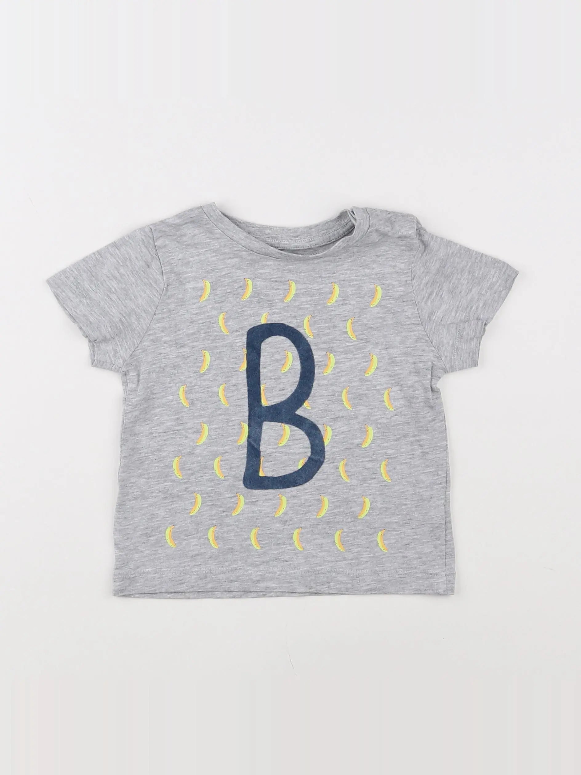 Boutchou - tee-shirt gris - 9 mois