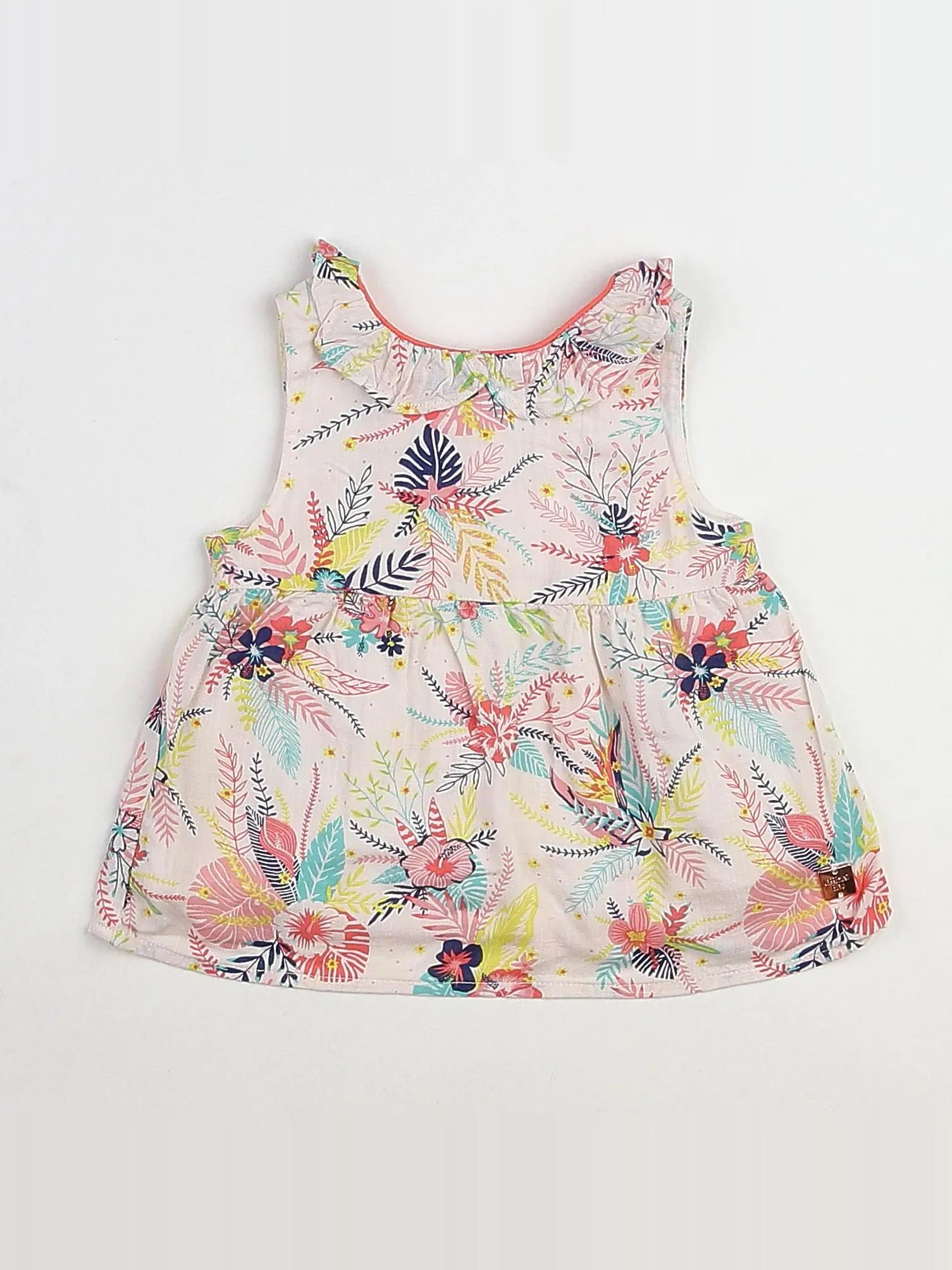 Carrément Beau - robe multicolore - 9 mois
