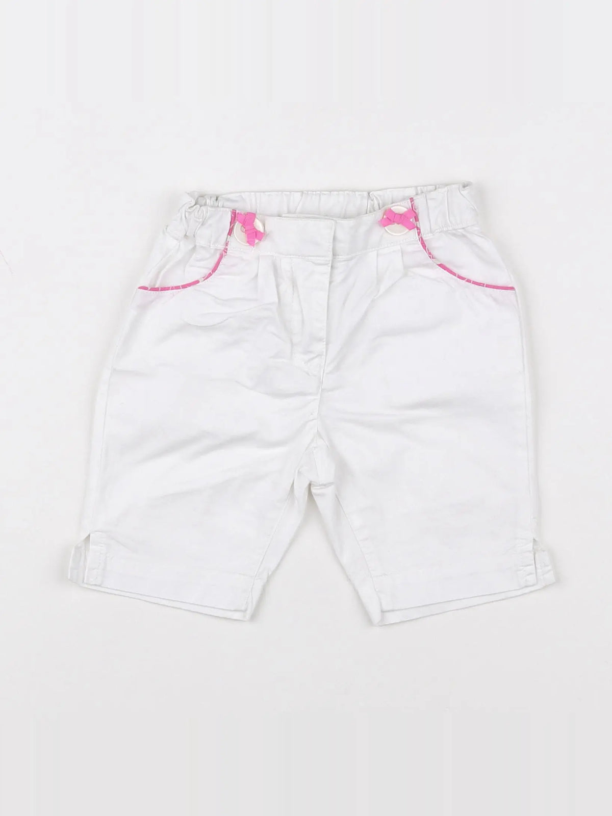 Jacadi - short blanc - 6 mois
