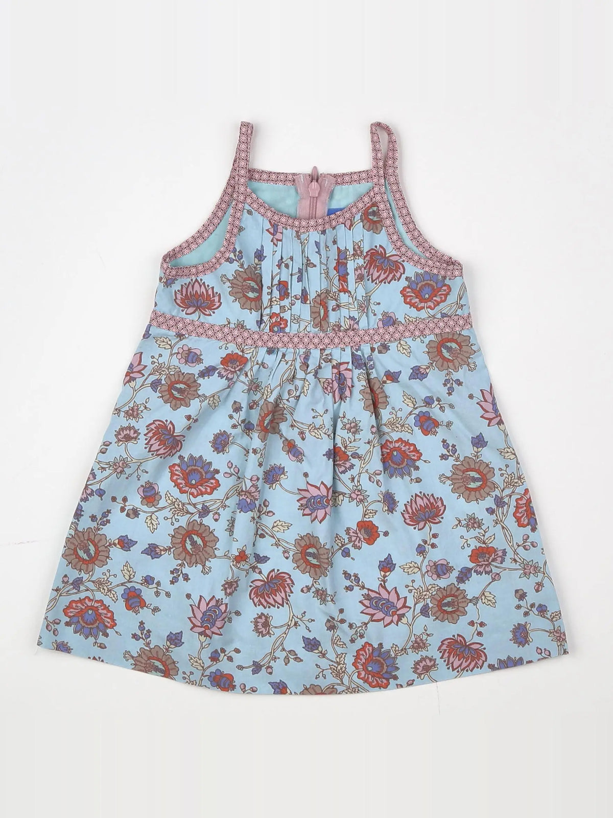 Boutchou - robe multicolore - 12 mois