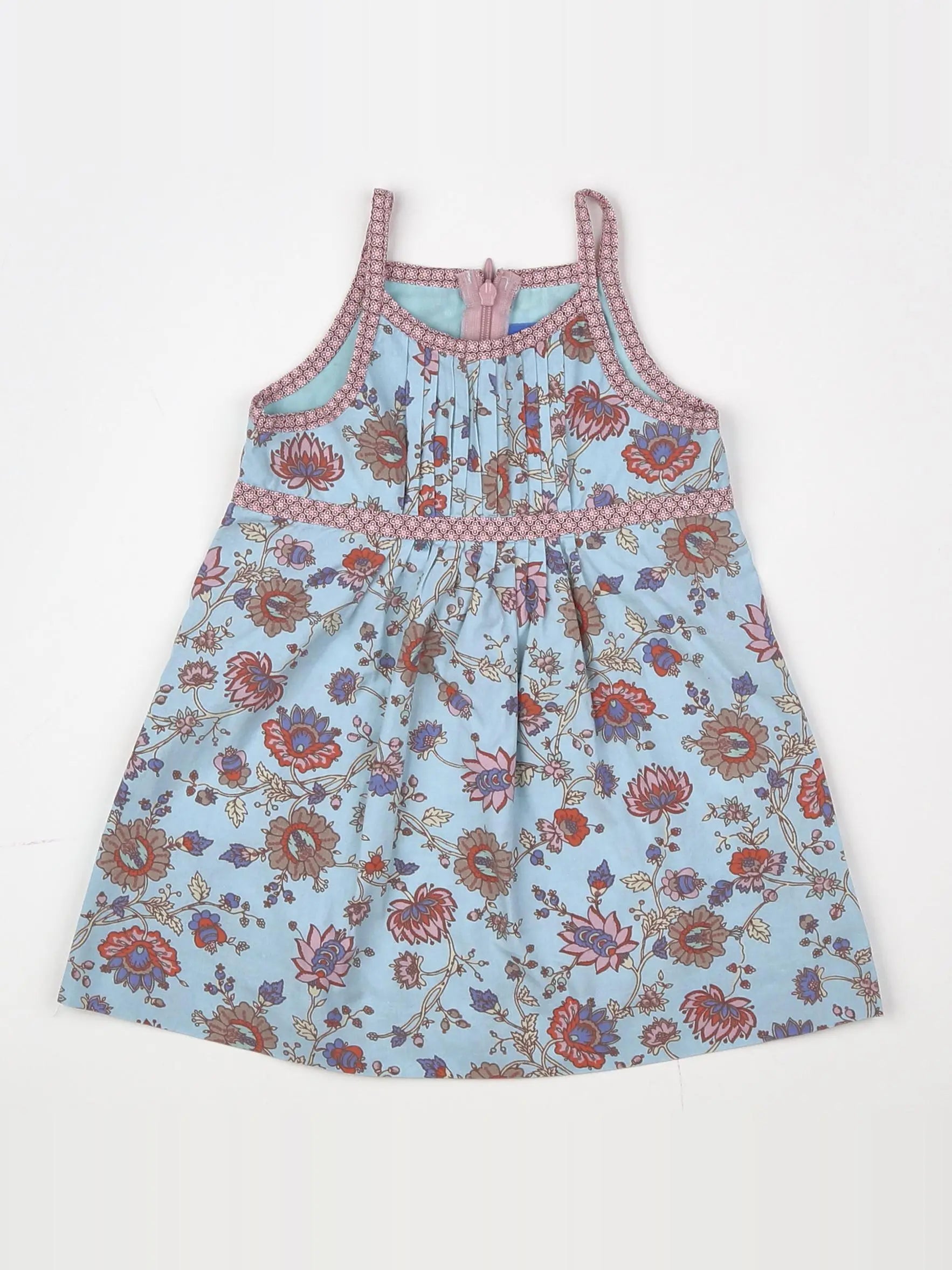 Boutchou - robe multicolore - 12 mois