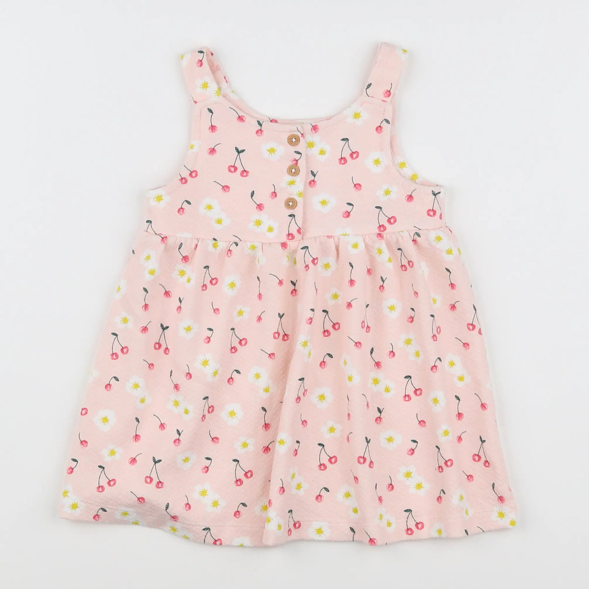 Vertbaudet - robe rose - 18 mois