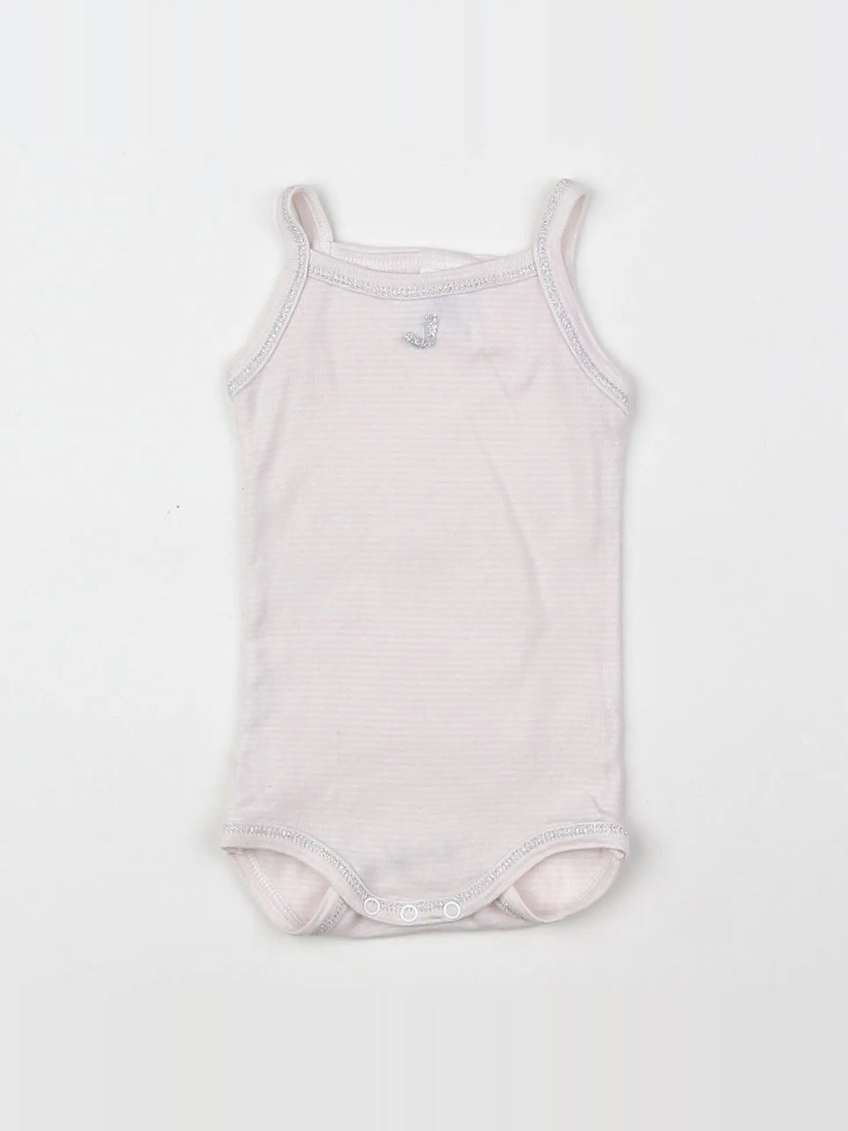 Petit Bateau - body rose - 3 mois