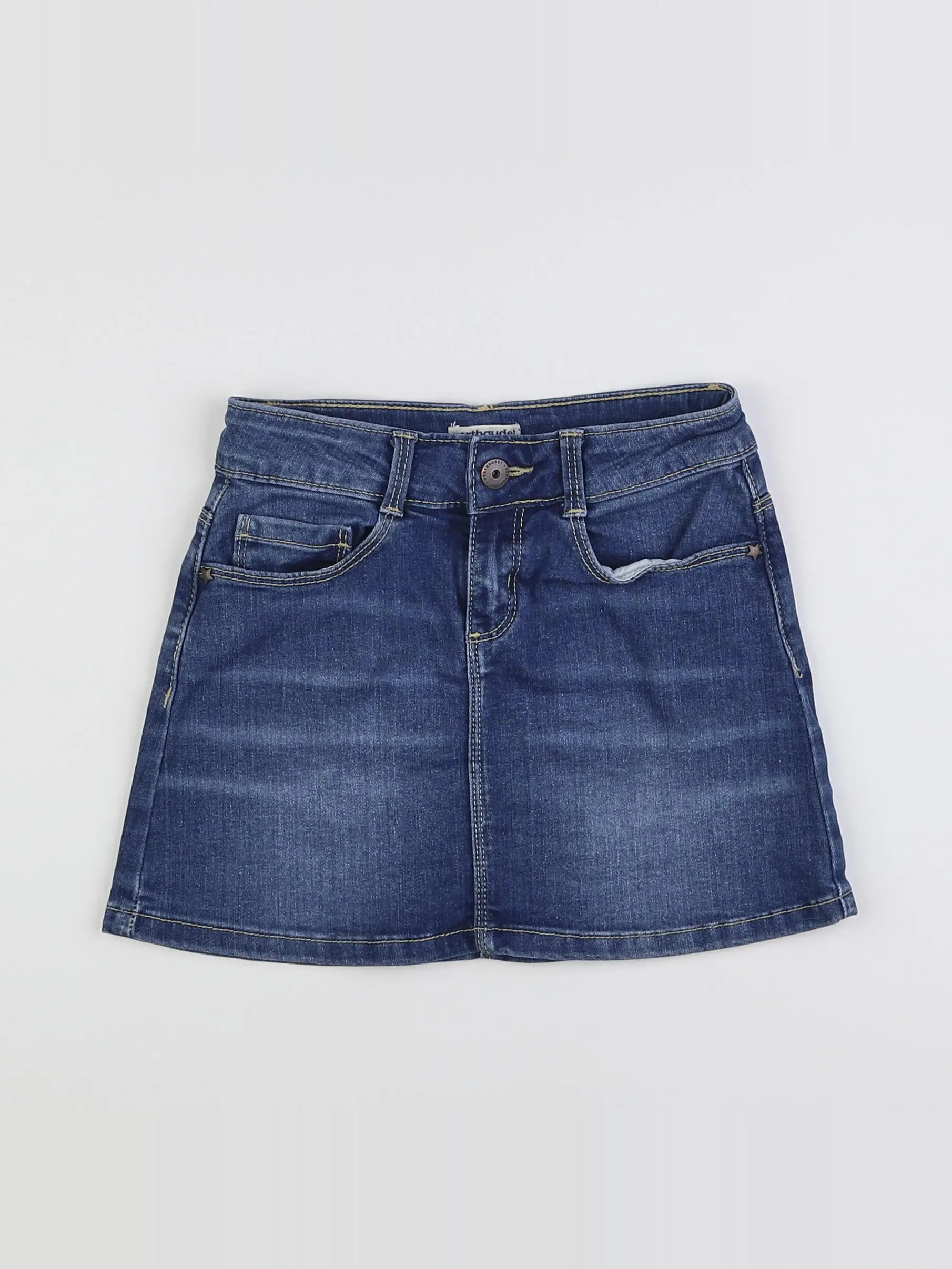 Vertbaudet - jupe bleu - 8 ans