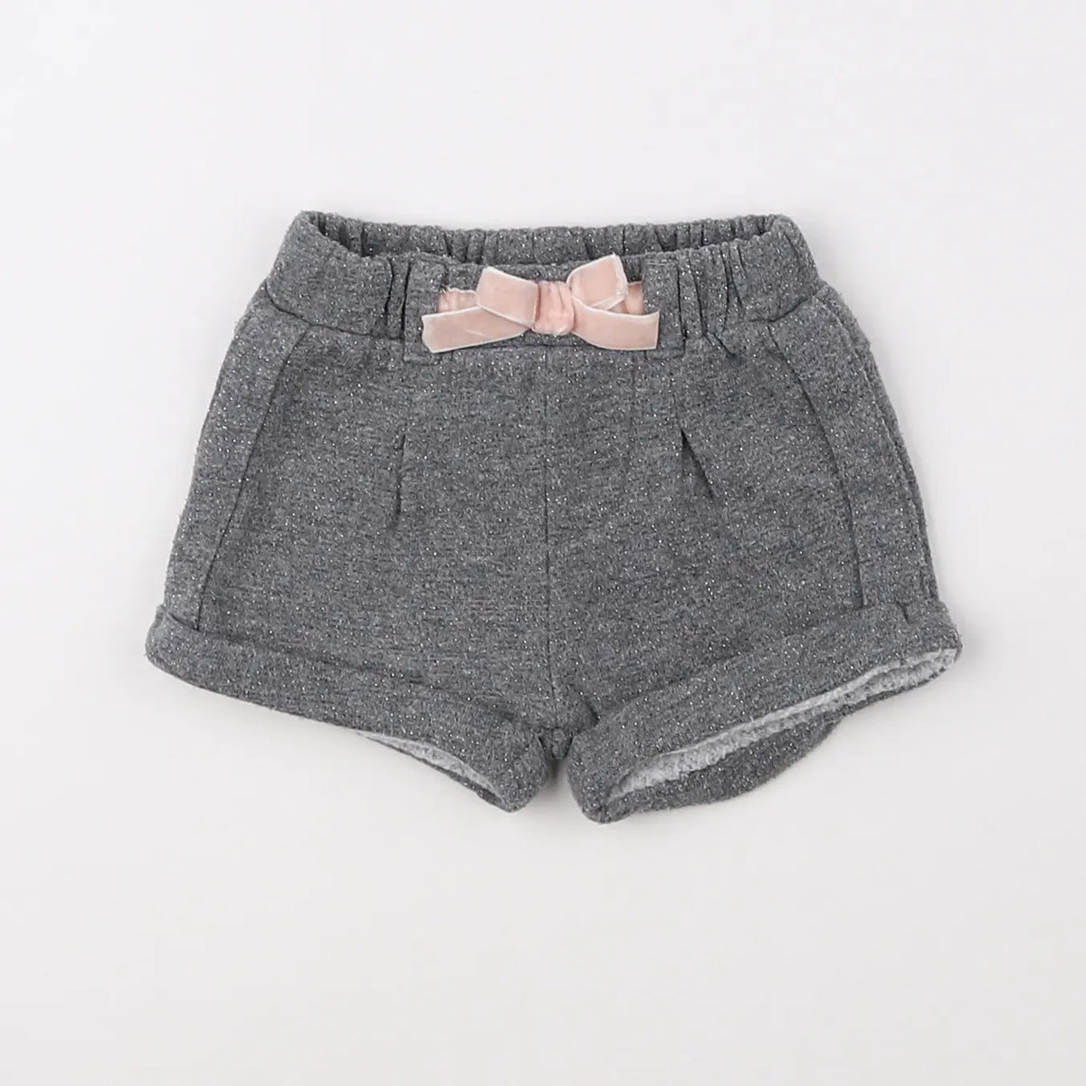 Vertbaudet - short gris - 3 mois