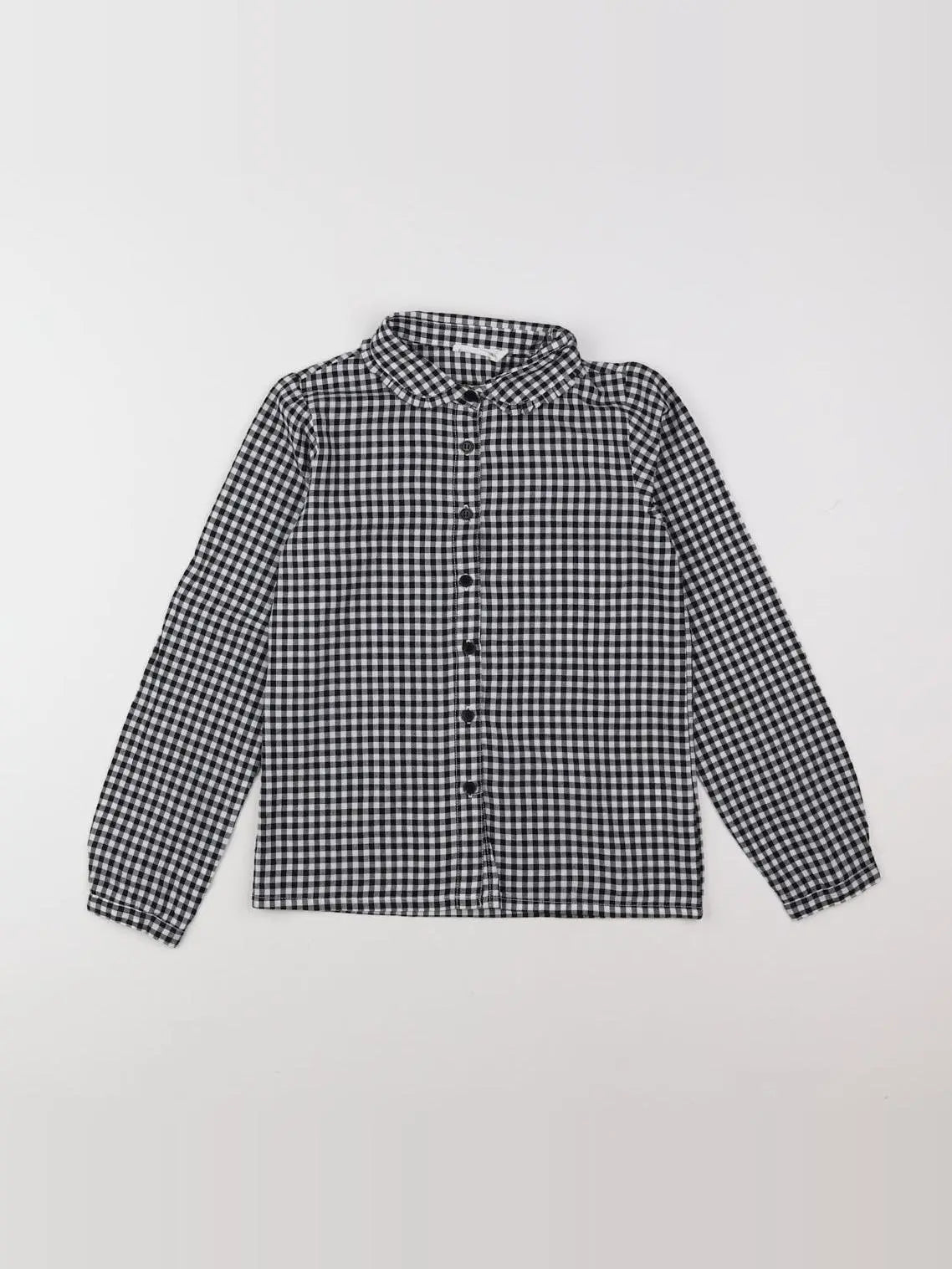 Eden & Victor - chemise blanc, noir - 8 ans