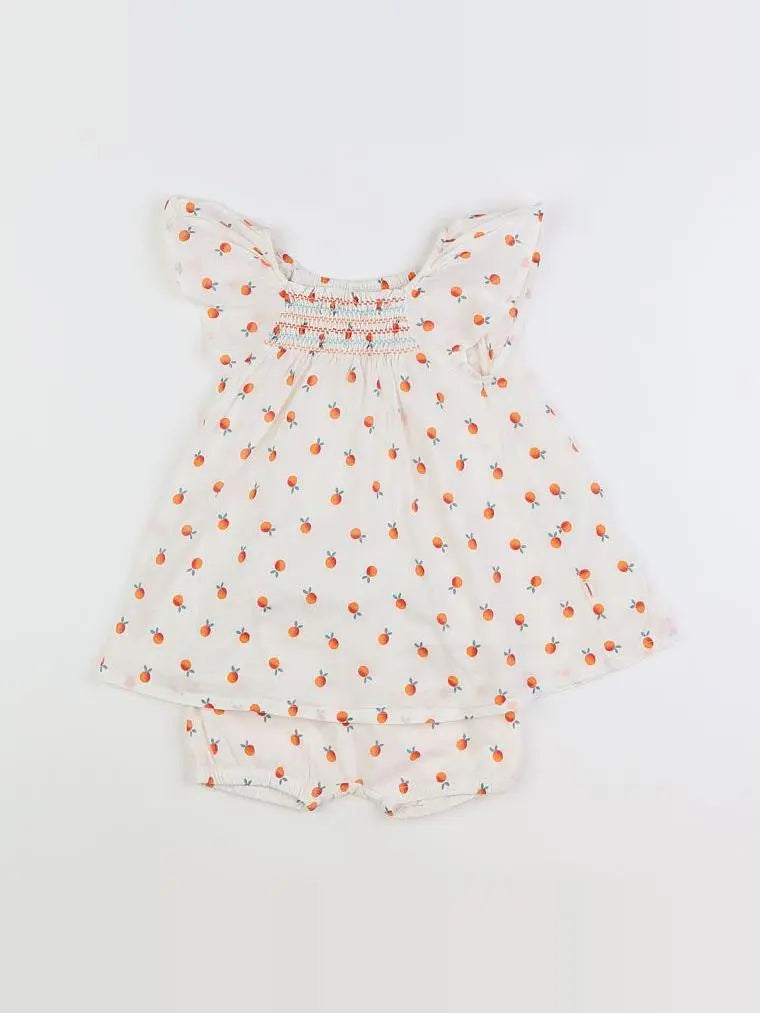 Catimini - robe beige - 6 mois