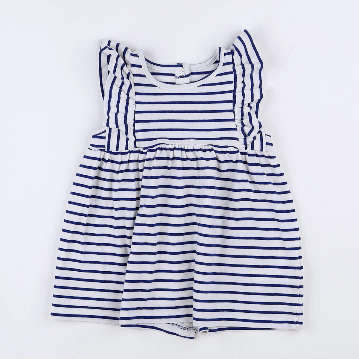 Vertbaudet - robe blanc - 12 mois