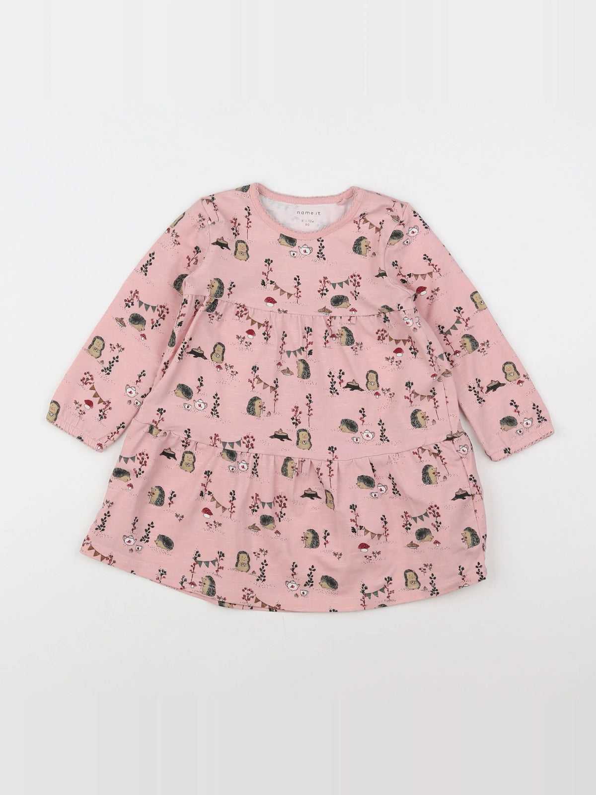 Name it - robe rose - 9/12 mois