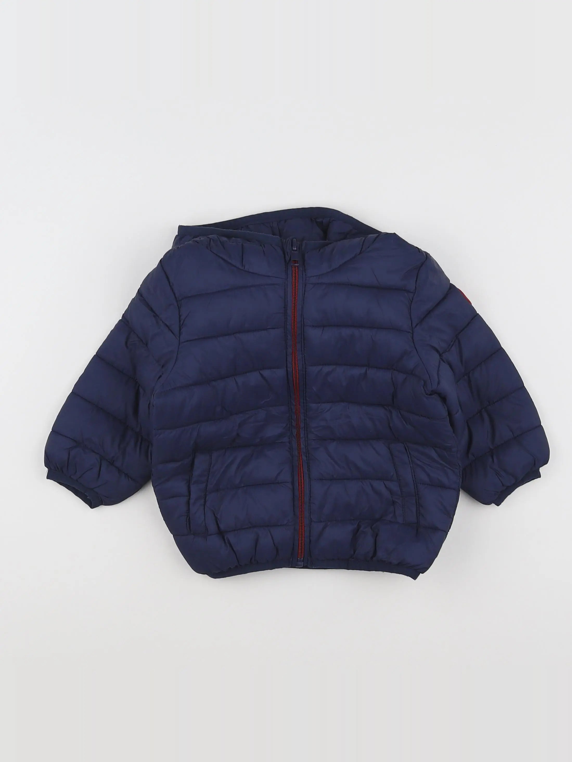 Tape à l'oeil - doudoune bleu - 12 mois