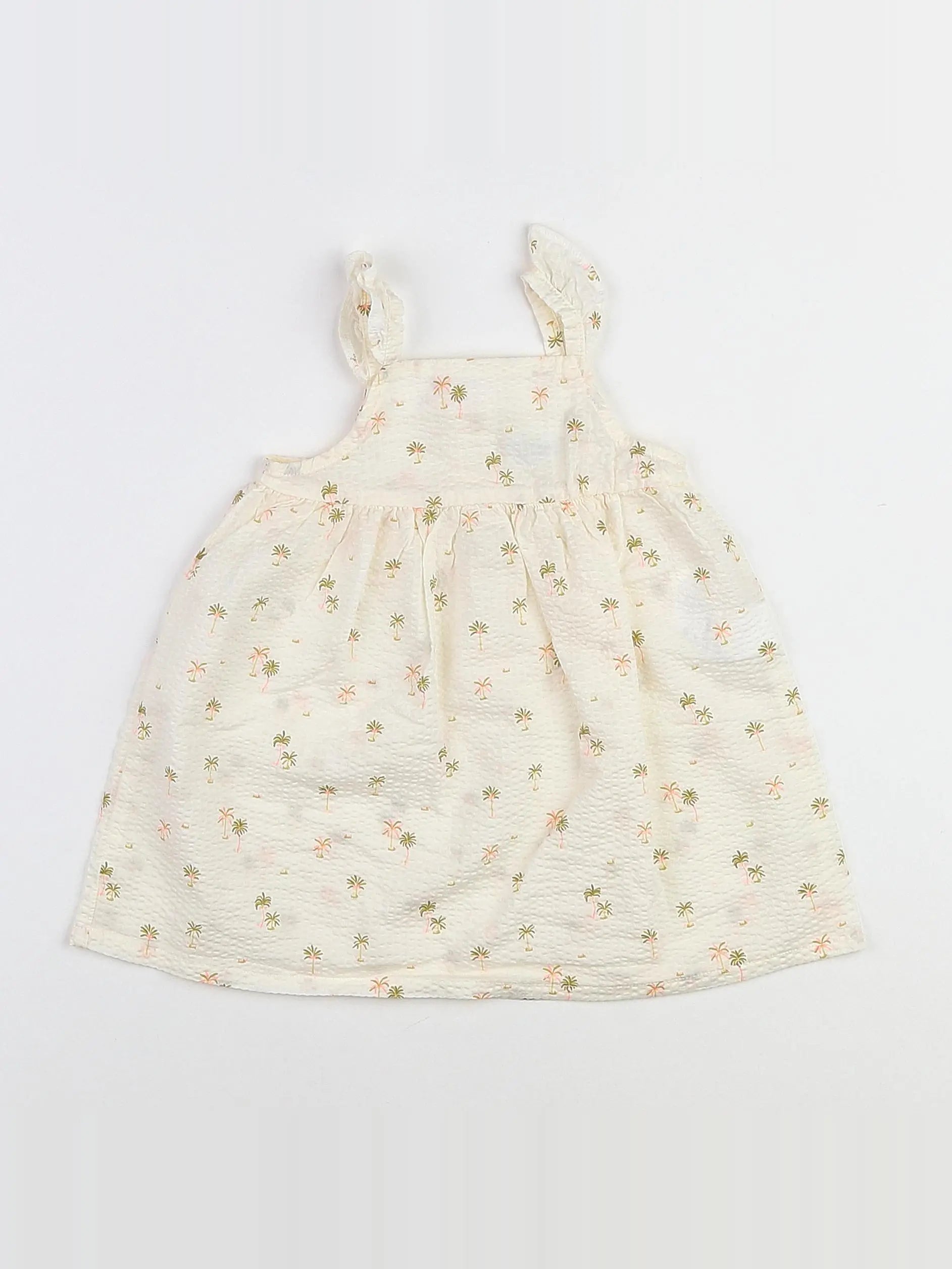 Tape à l'oeil - robe jaune - 12 mois