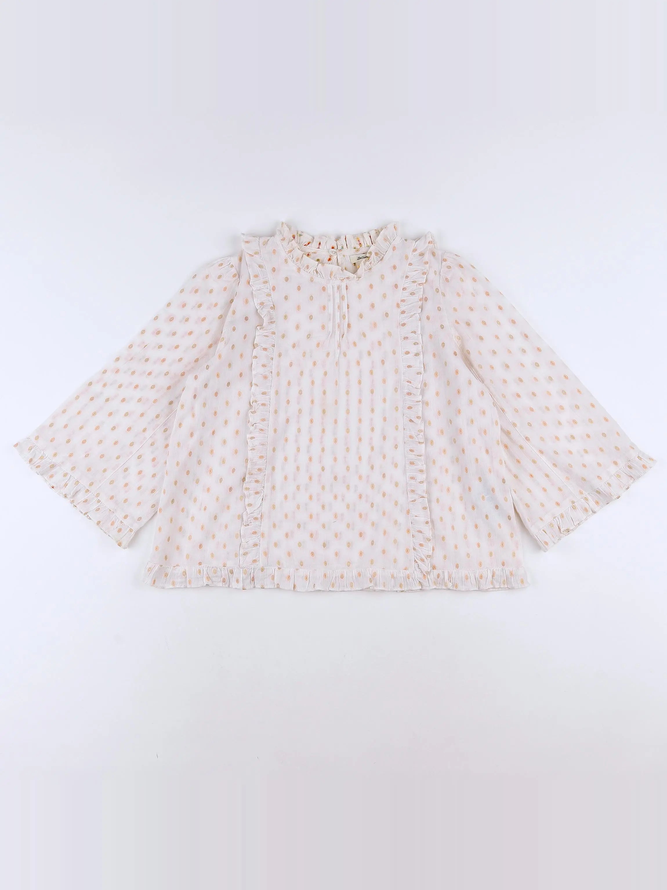 Bellerose - blouse blanc - 10 ans