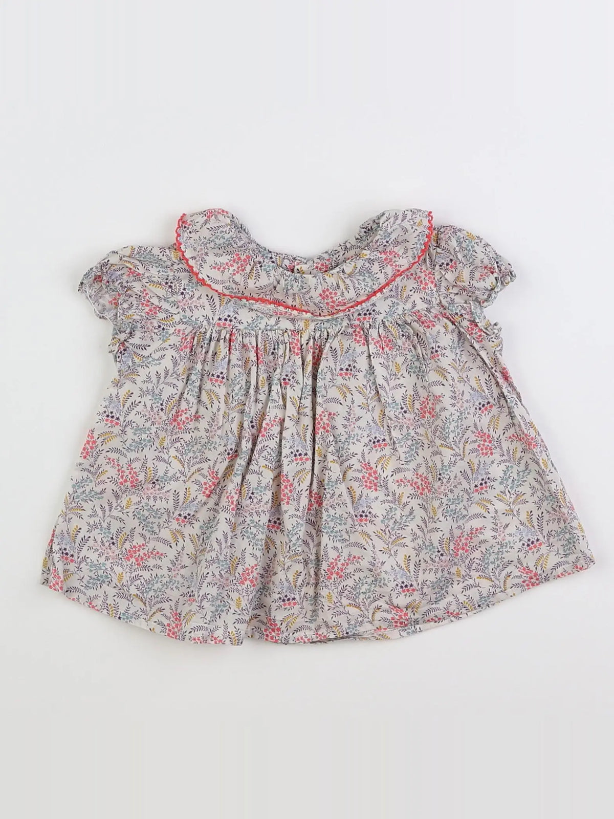 Bonton - blouse beige - 12 mois