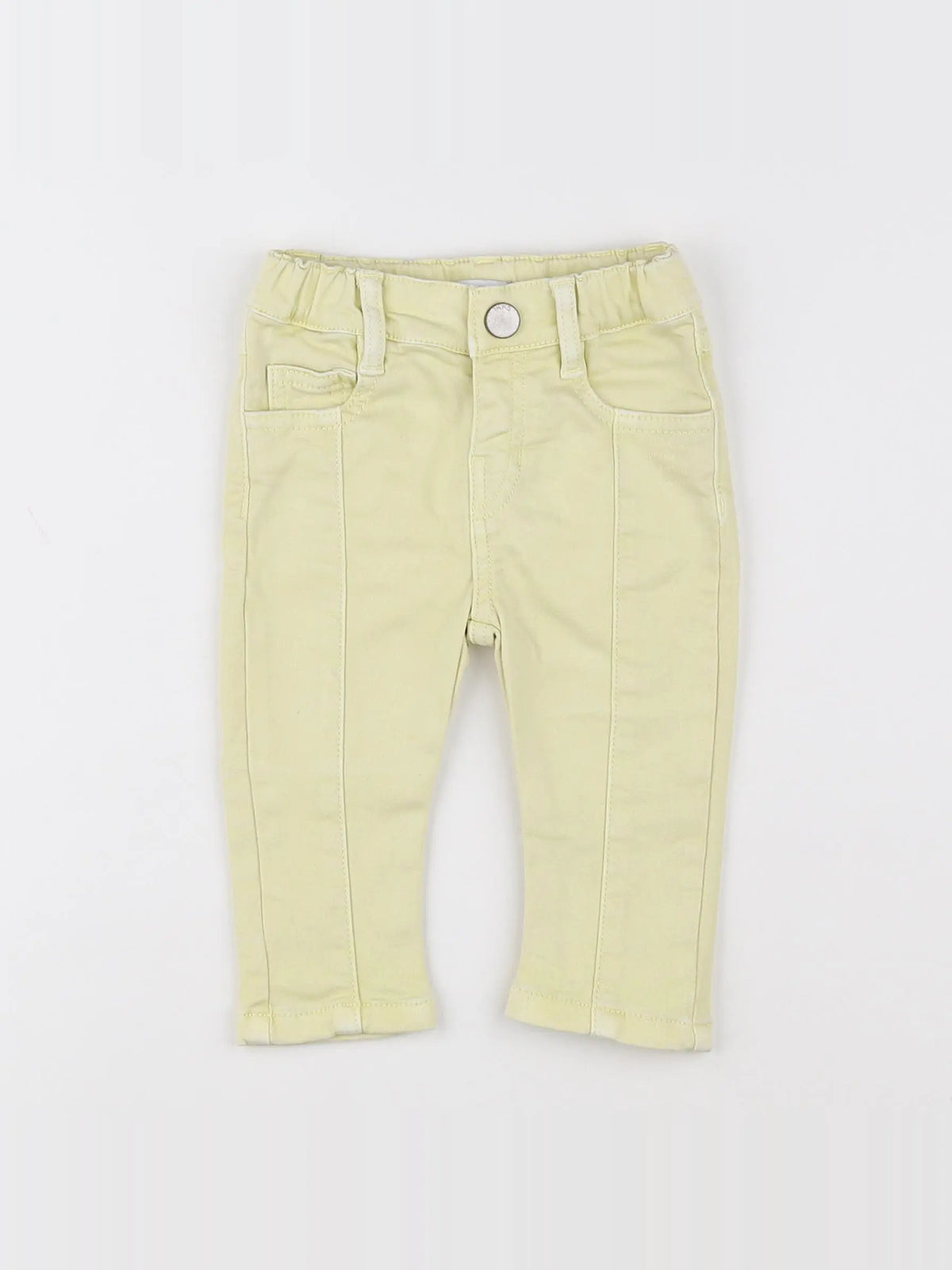 IKKS - pantalon jaune - 6 mois