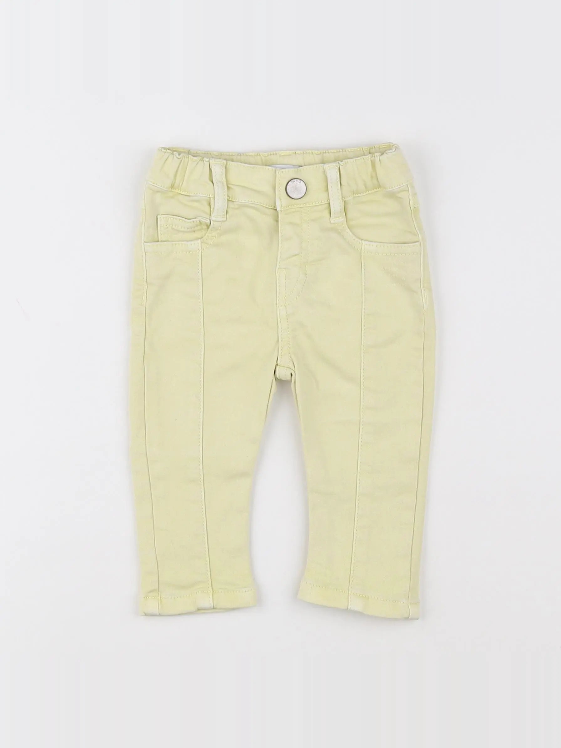 IKKS - pantalon jaune - 6 mois