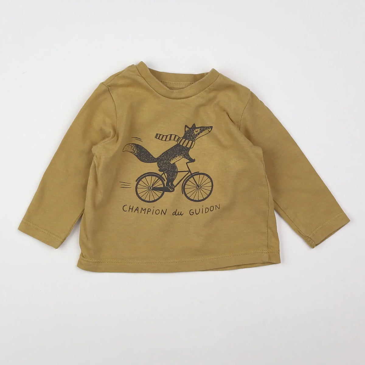 Vertbaudet - tee-shirt jaune - 3 mois