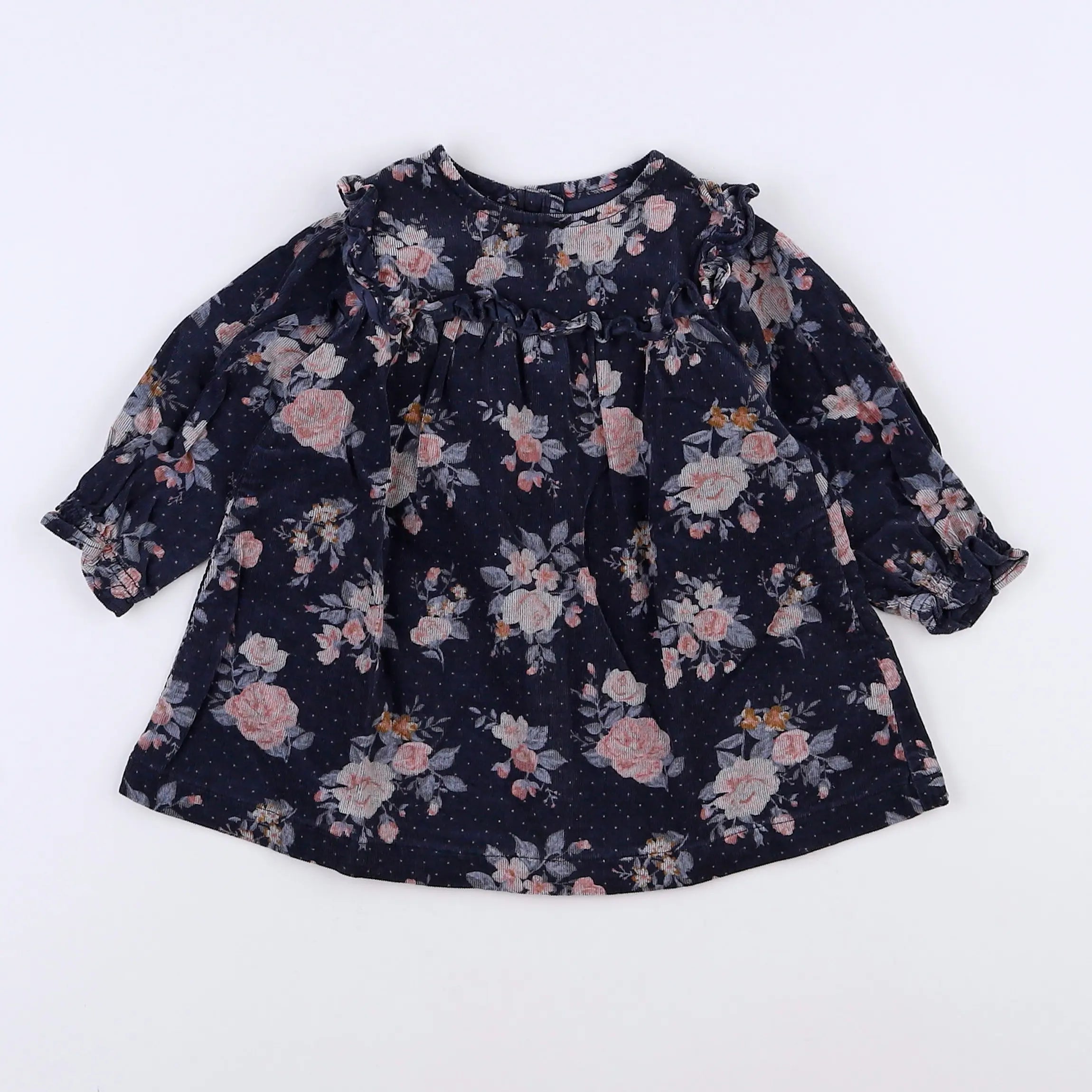 Vertbaudet - robe noir - 3 mois