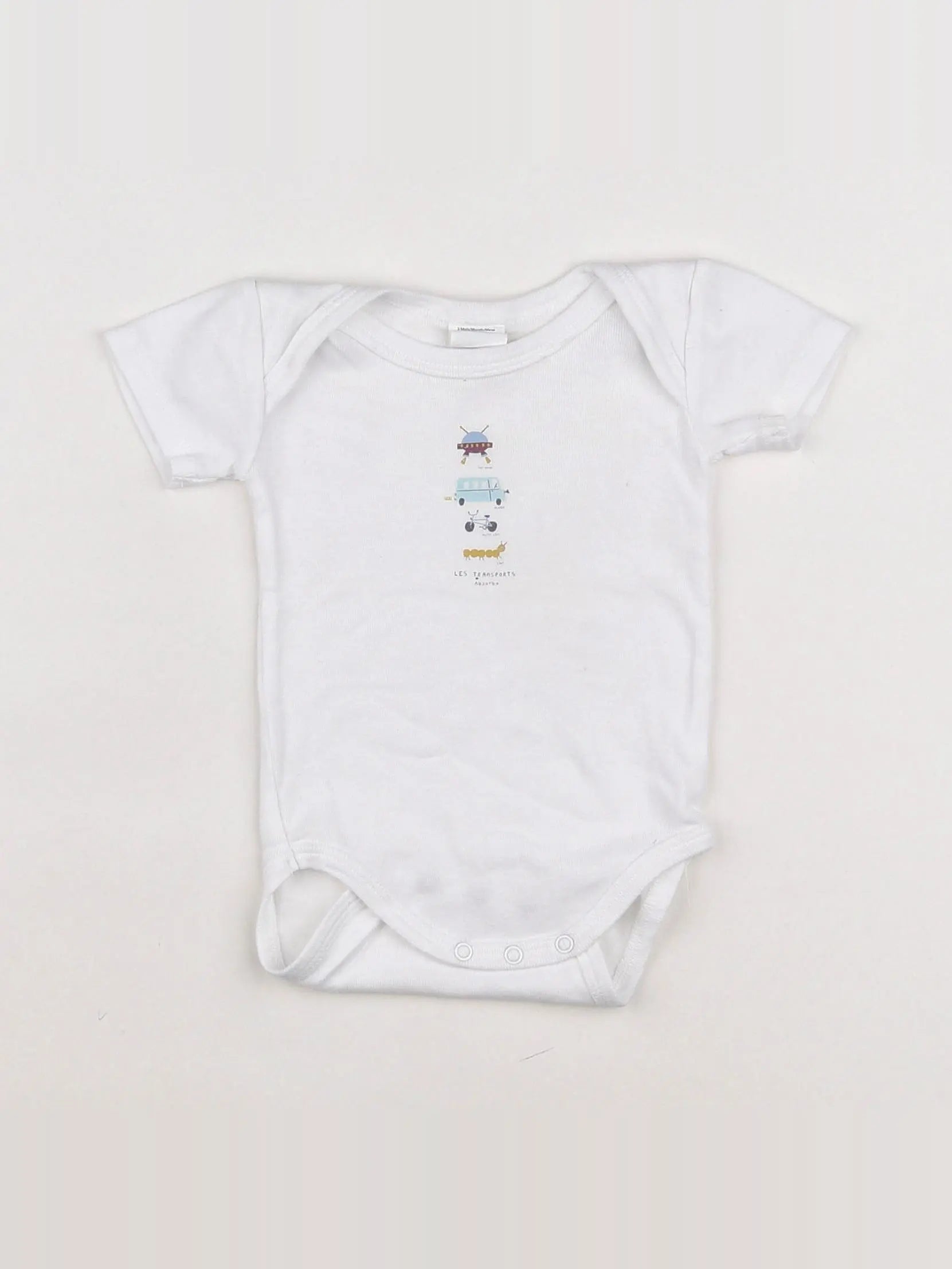 Absorba - body blanc - 3 mois