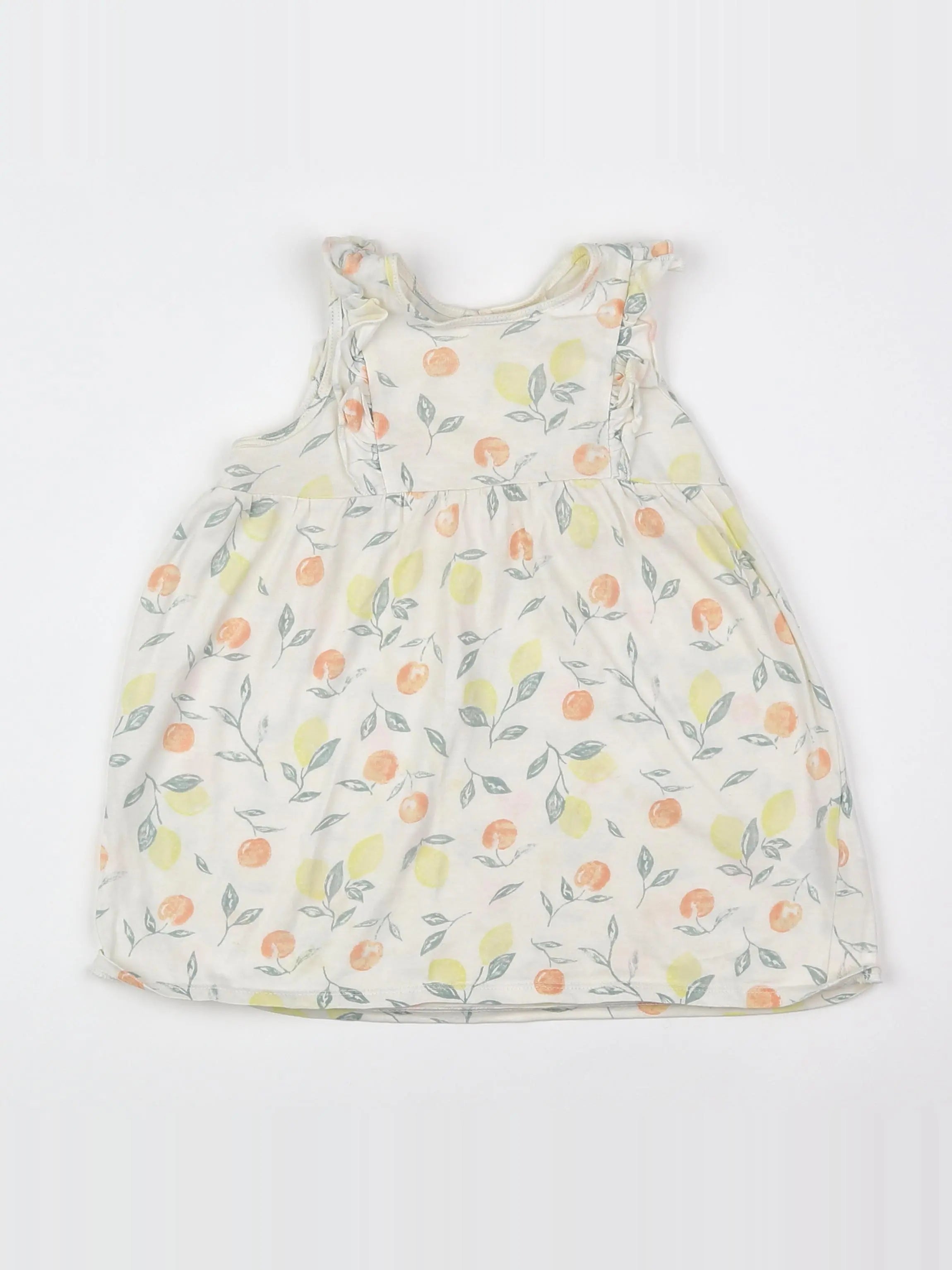 H&M - robe multicolore - 9/12 mois