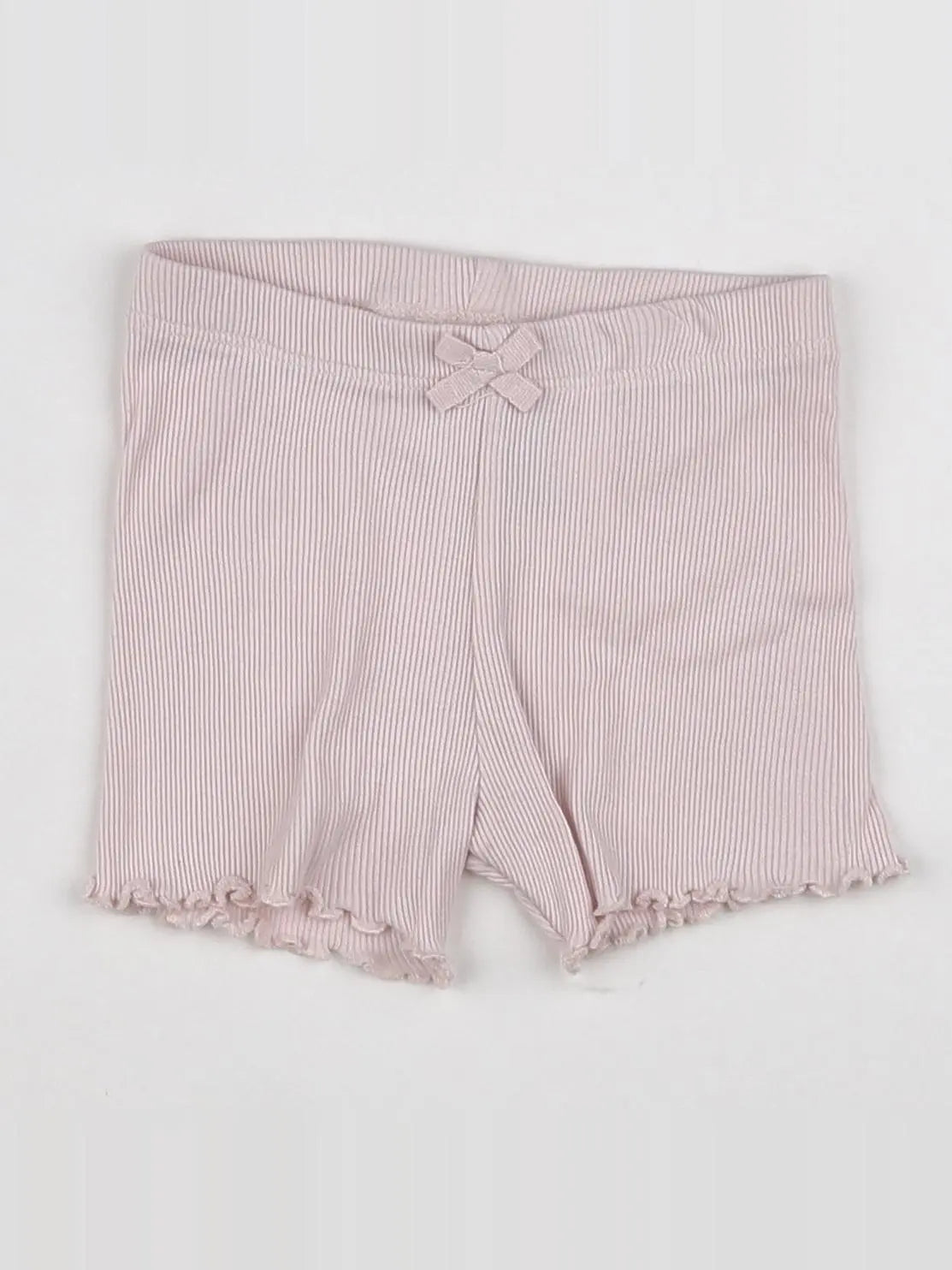 H&M - short rose - 9/12 mois