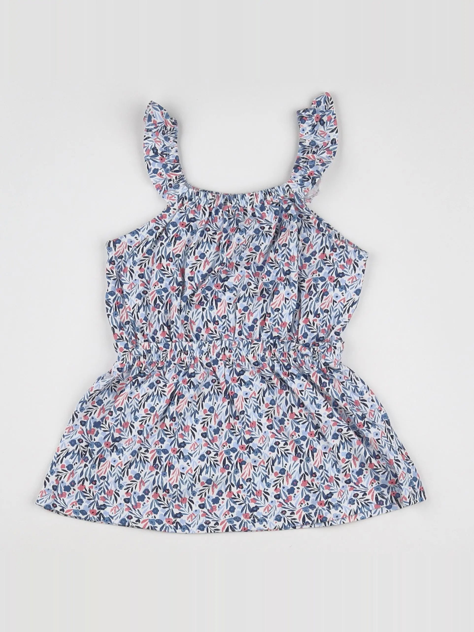 Tape à l'oeil - robe bleu, rose, multicolore - 18 mois