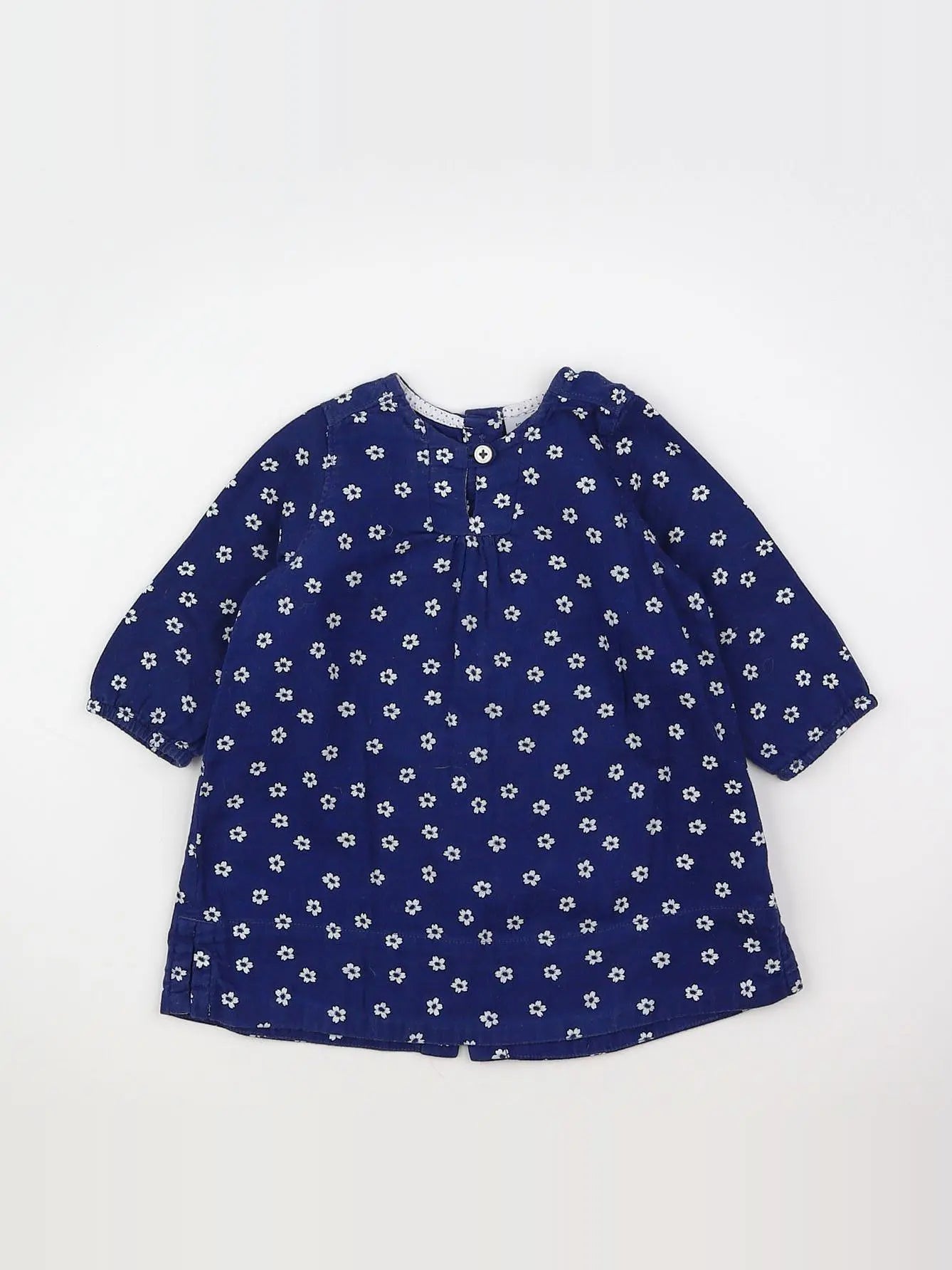 Petit Bateau - robe bleu - 6 mois