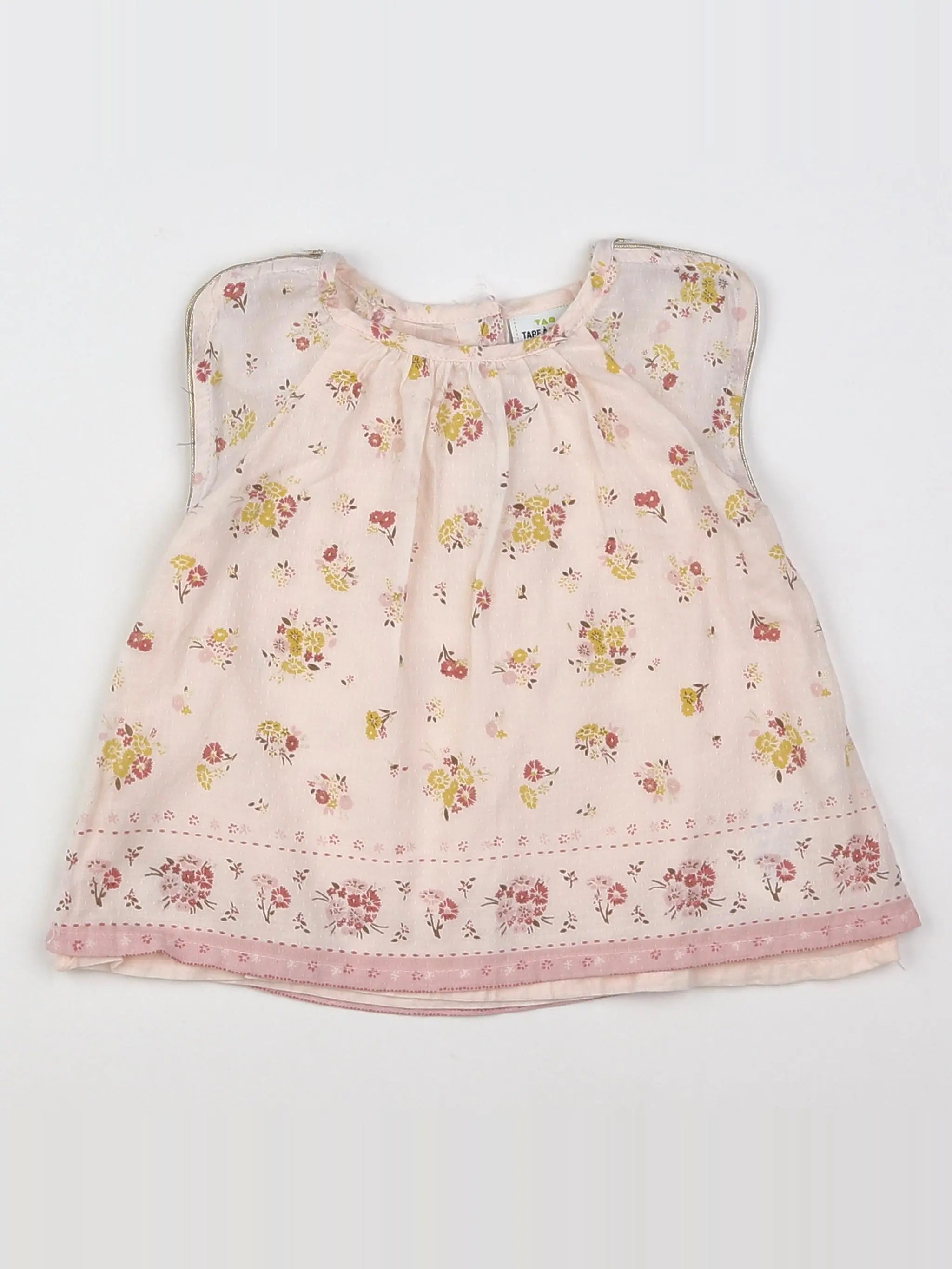 Tape à l'oeil - robe rose - 3 mois