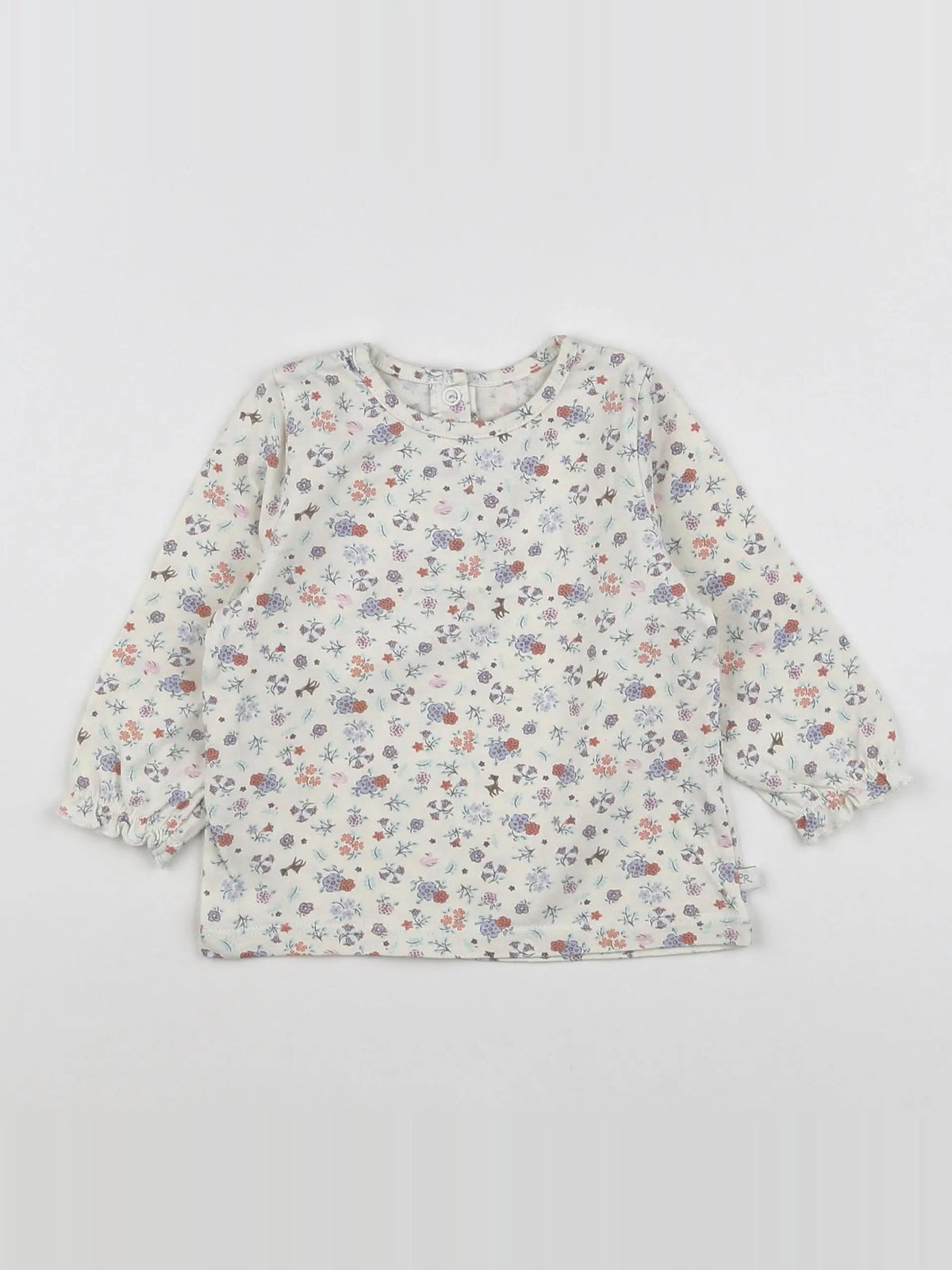 Cadet Rousselle - tee-shirt beige - 12 mois