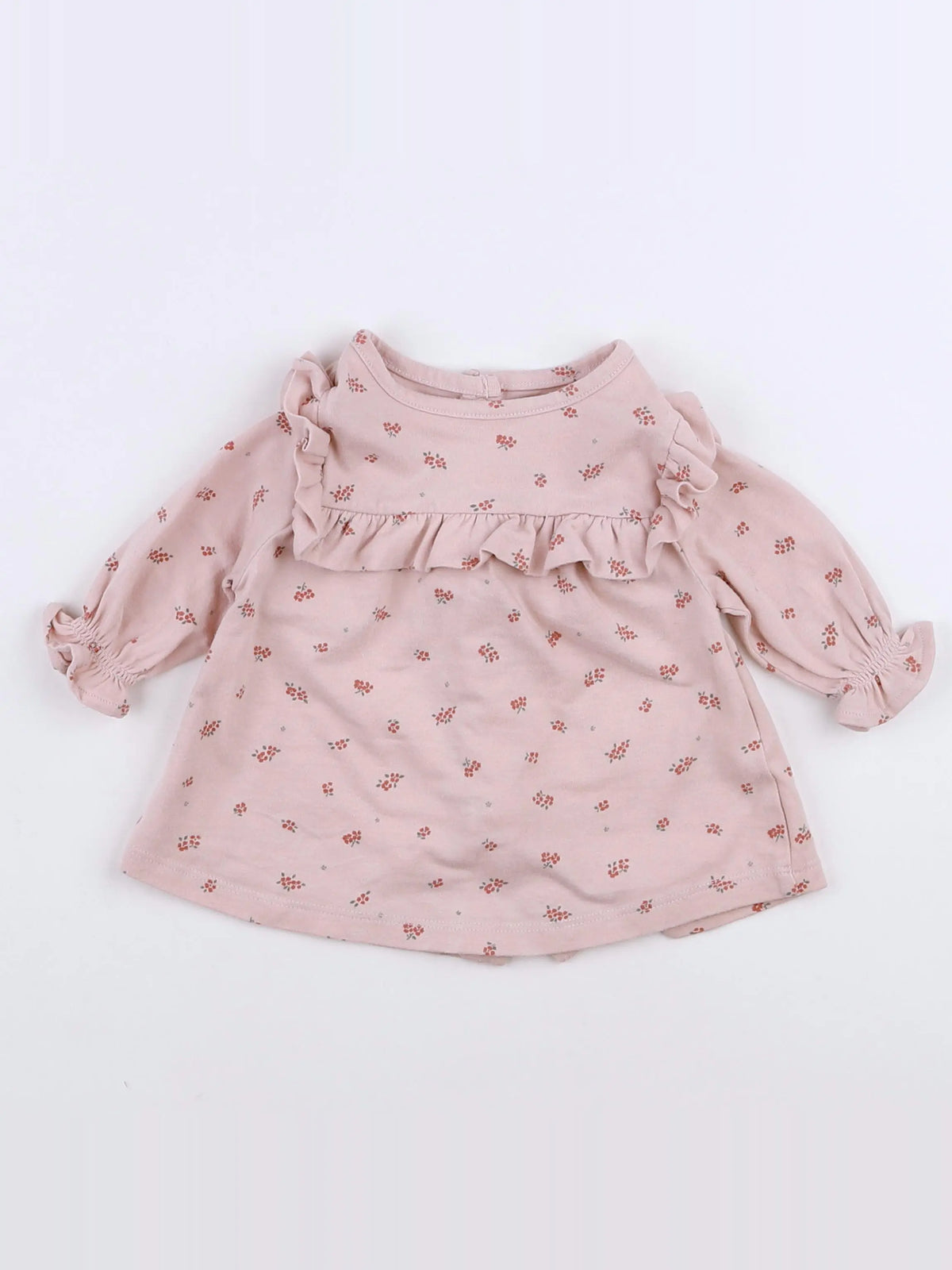 Vertbaudet - robe rose - 1 mois