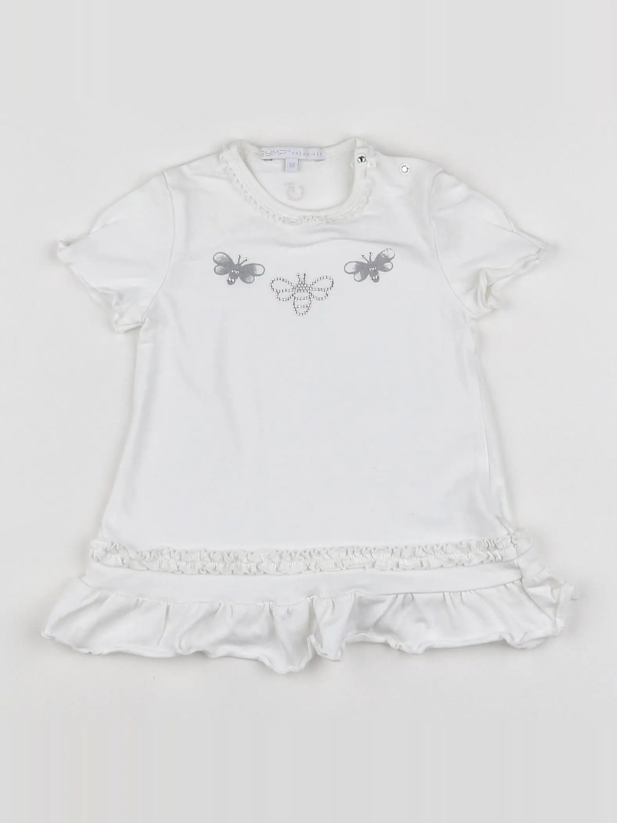 Gymp - robe blanc - 3 mois