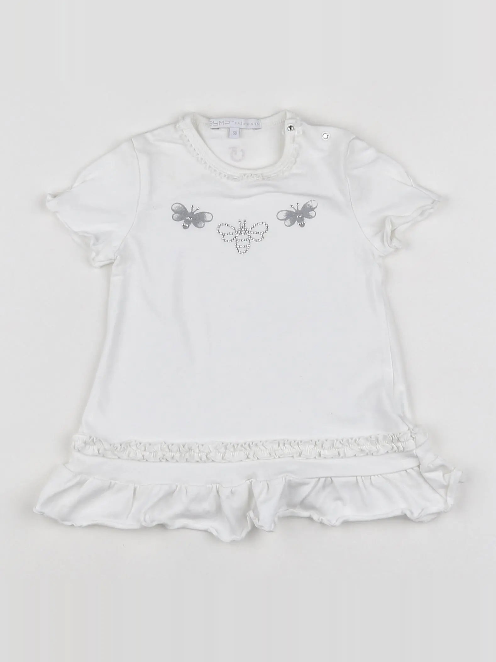 Gymp - robe blanc - 3 mois