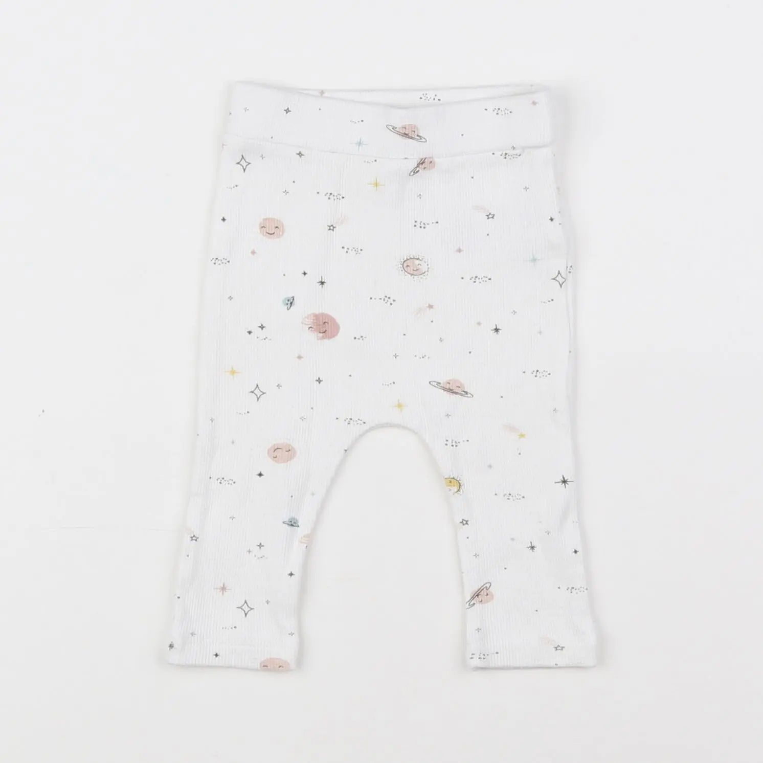 Vertbaudet - legging beige - 3 mois